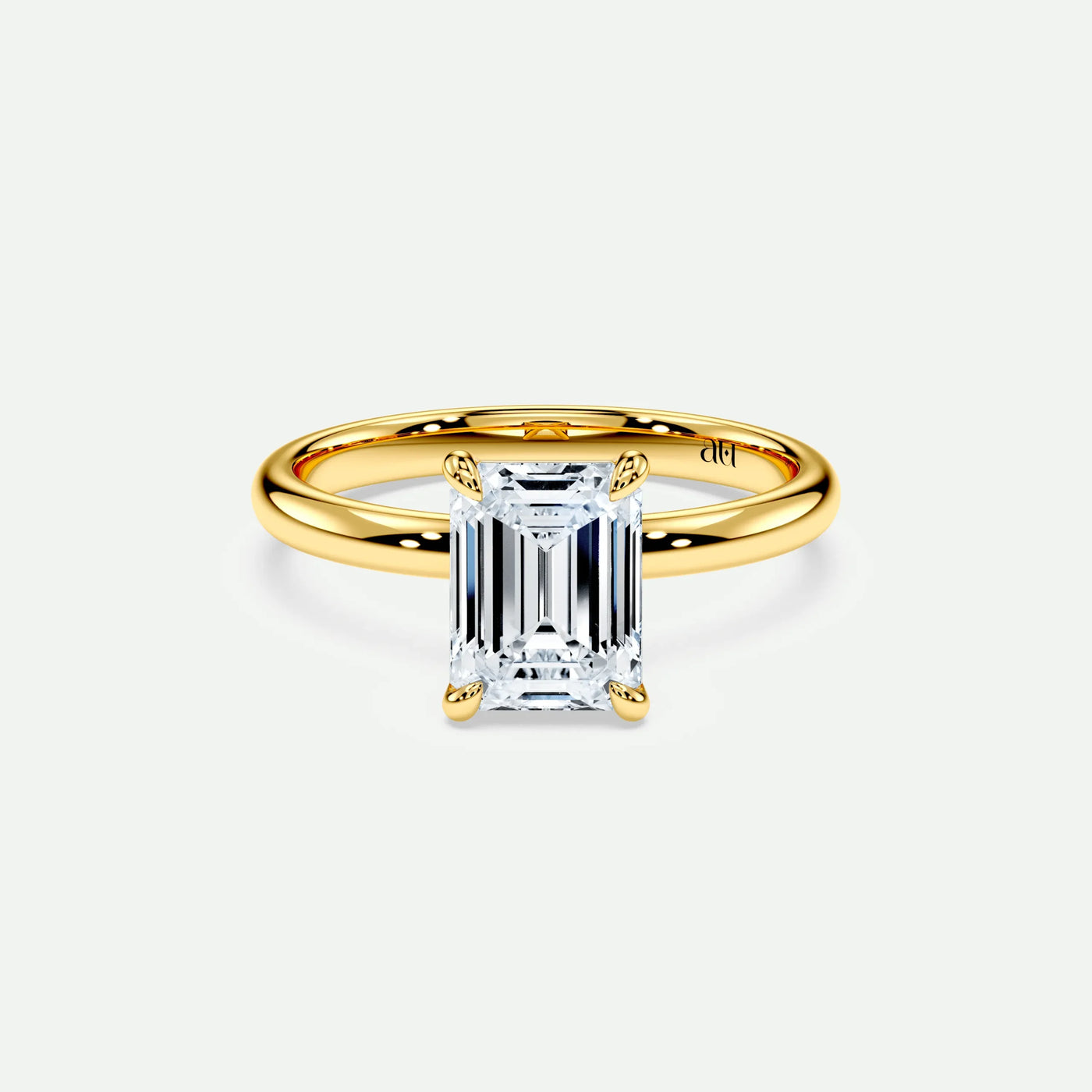 Emerald - Silver (Yellow Gold)