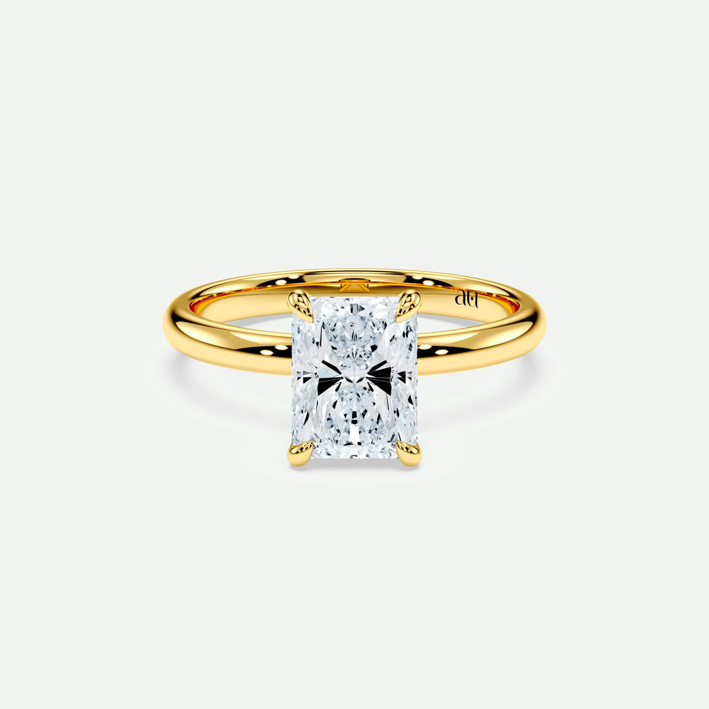 Radiant - Silver (Yellow Gold)
