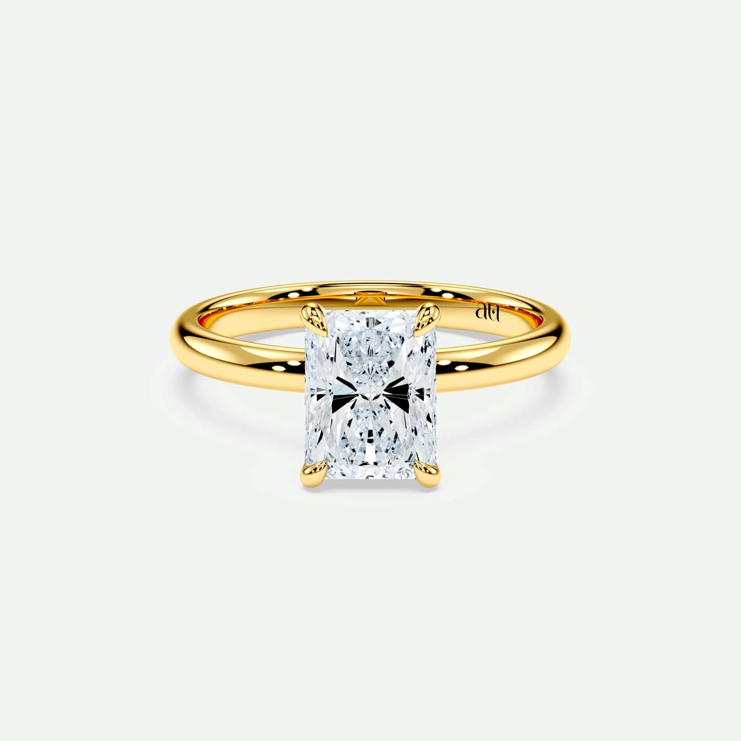 Radiant - Silver (Yellow Gold)