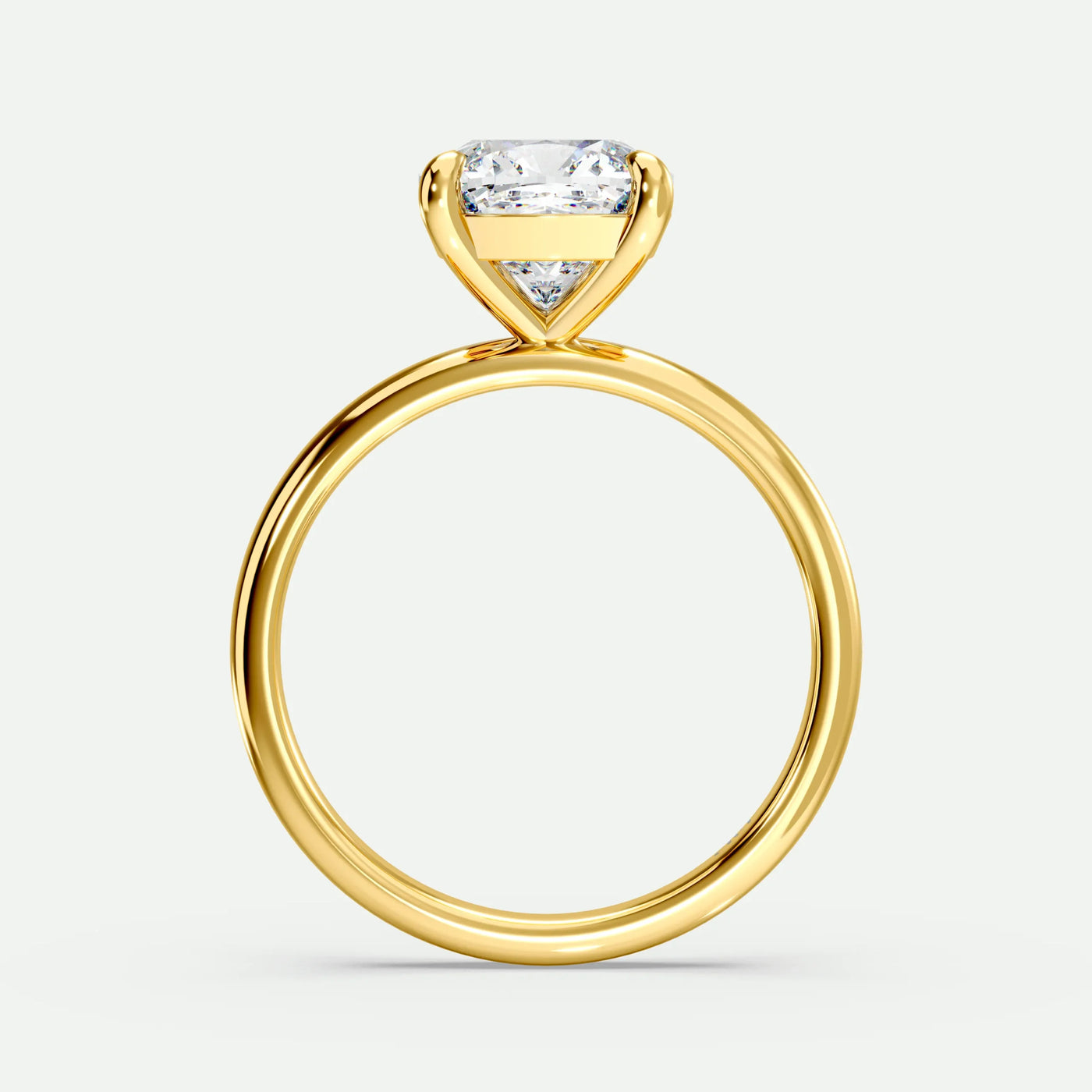 Cushion - Silver (Yellow Gold)