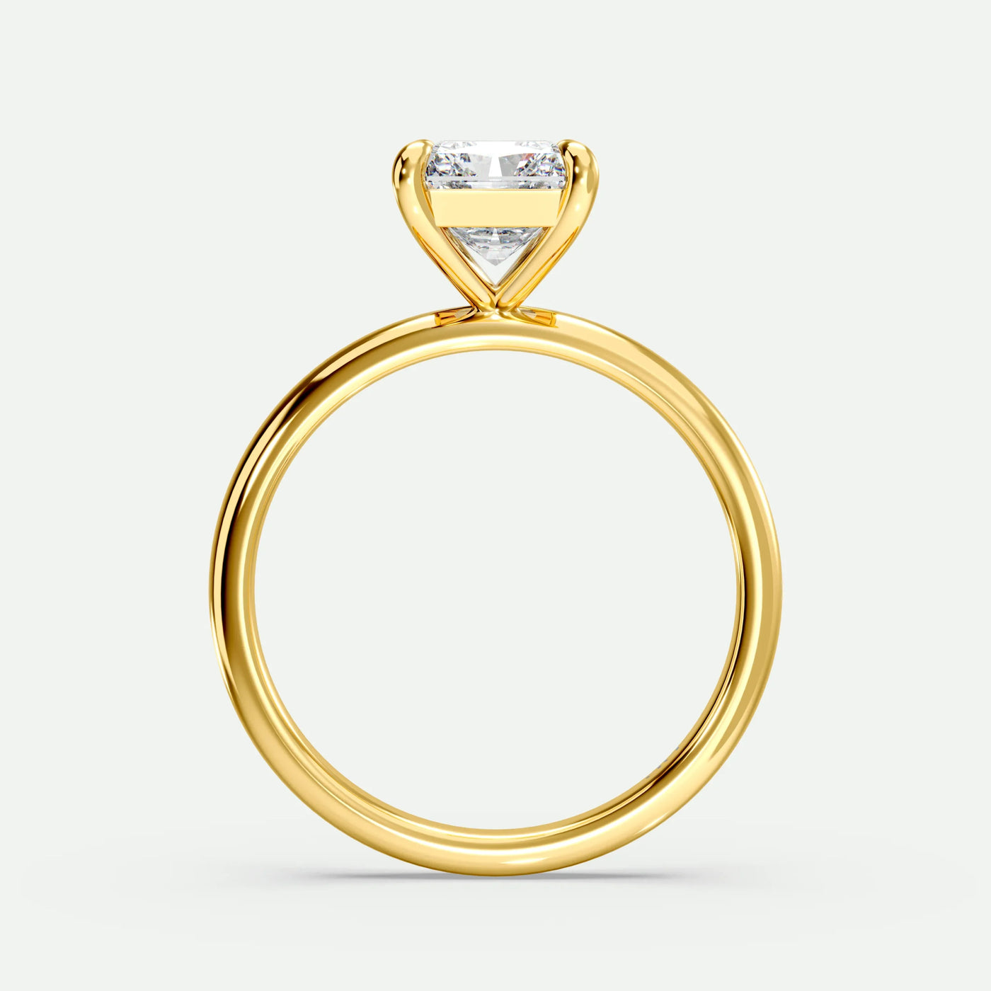 Radiant - Silver (Yellow Gold)