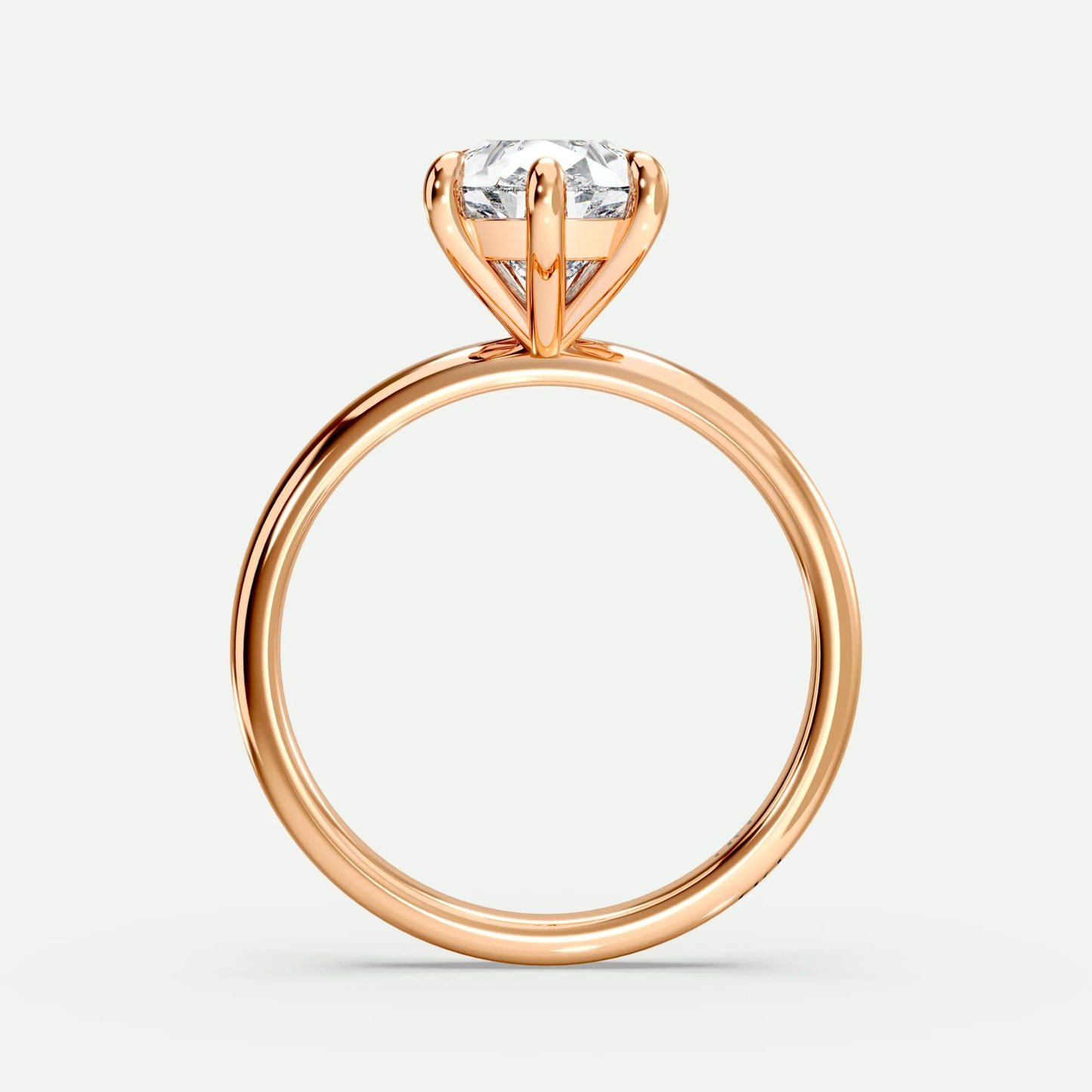 Pear - Silver (Rose Gold)