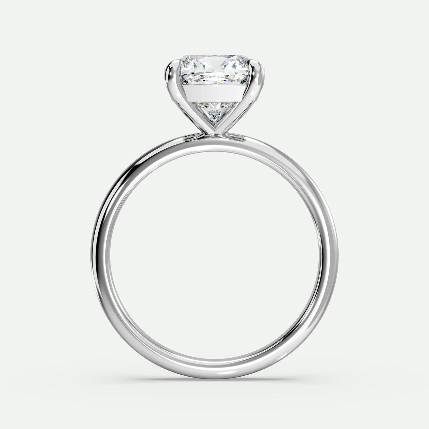 Cushion - Silver (White Gold)