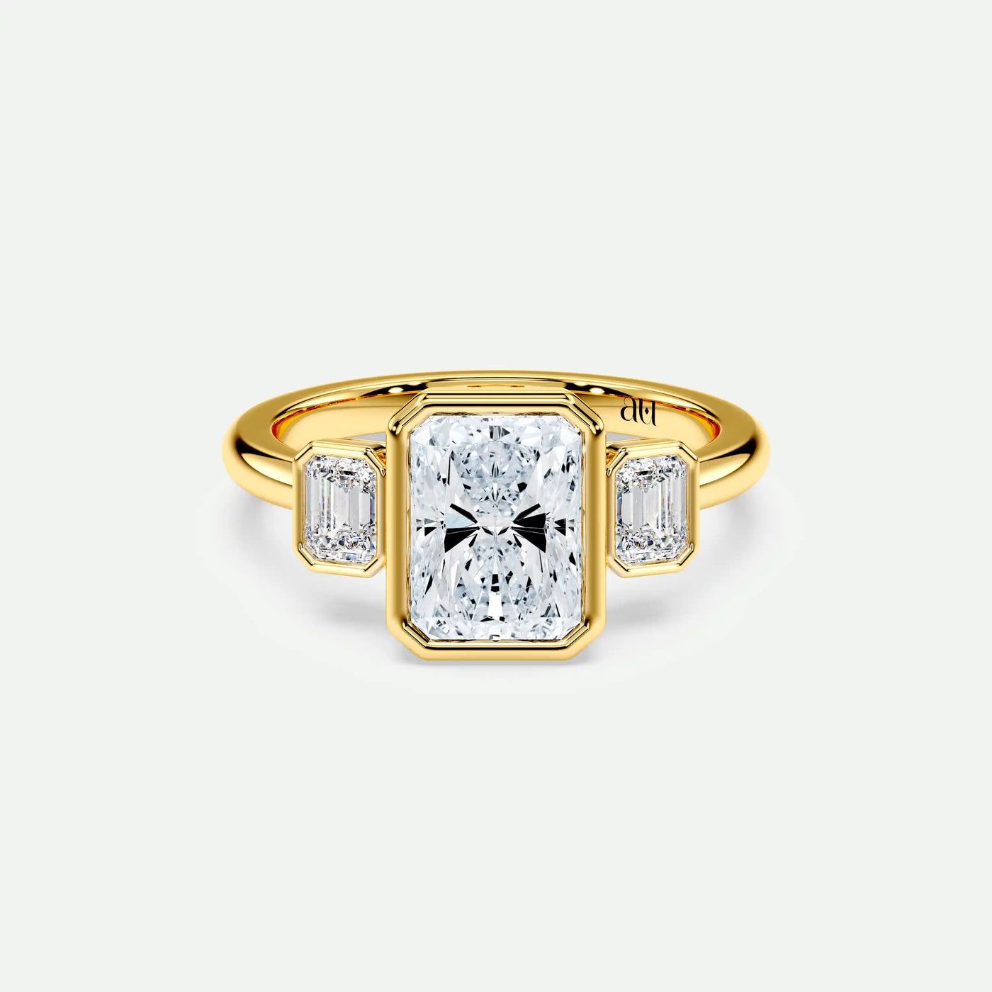Radiant - Silver (Yellow Gold)
