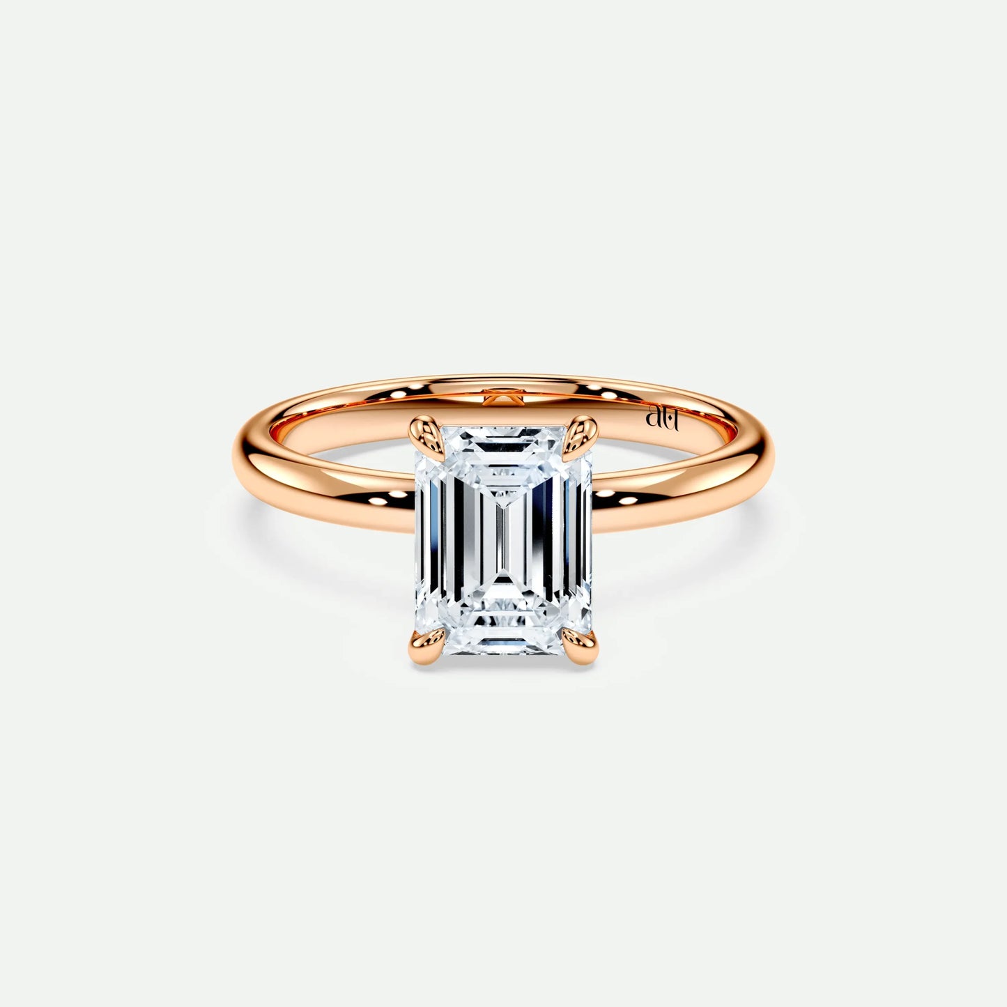 Emerald - Silver (Rose Gold)