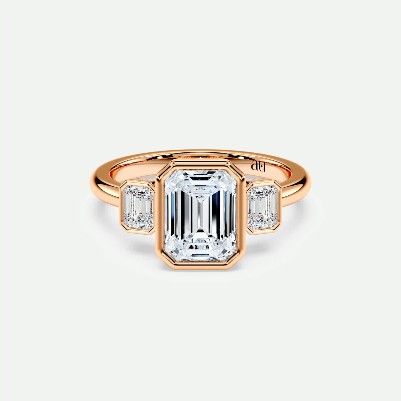 Emerald - Silver (Rose Gold)
