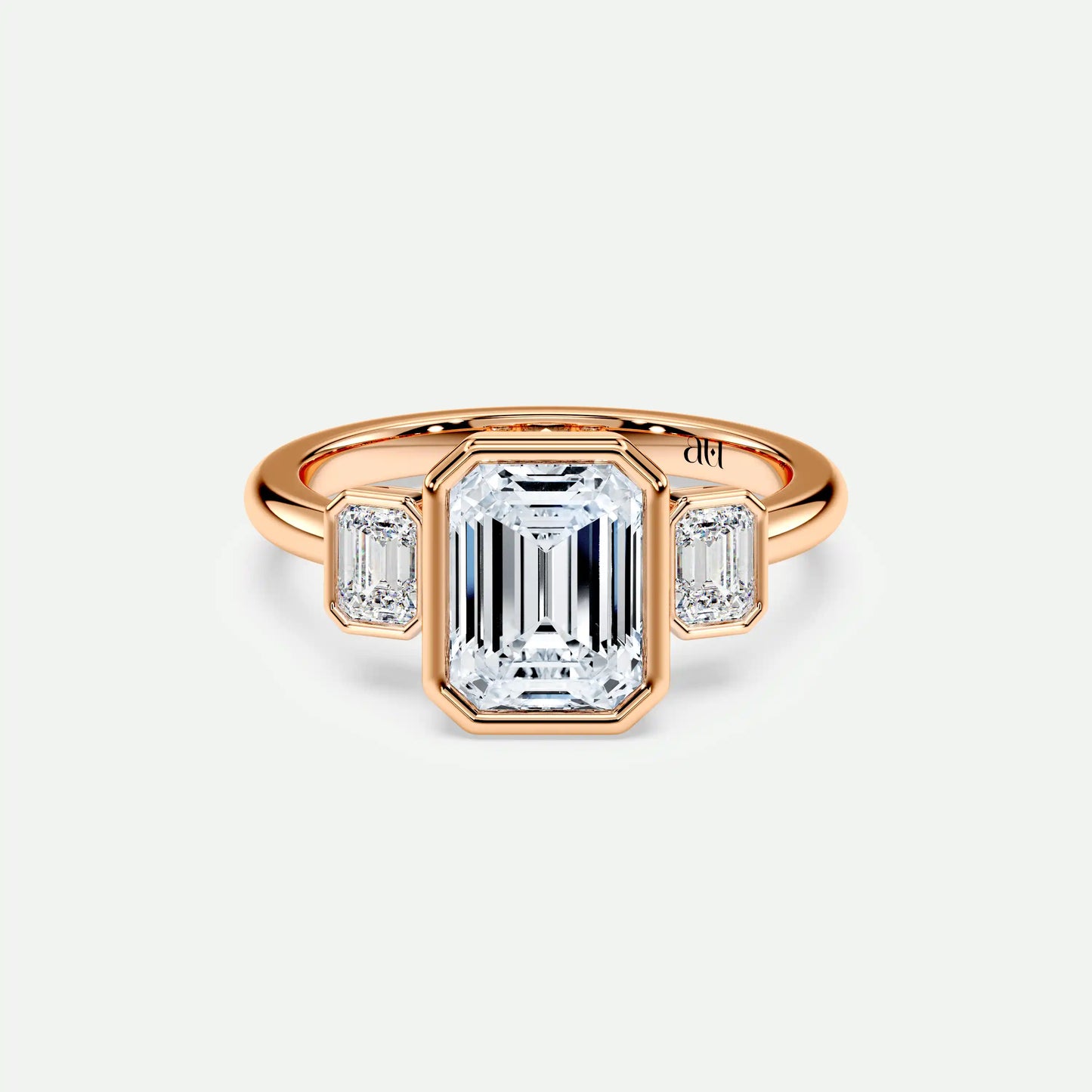 Emerald - Silver (Rose Gold)
