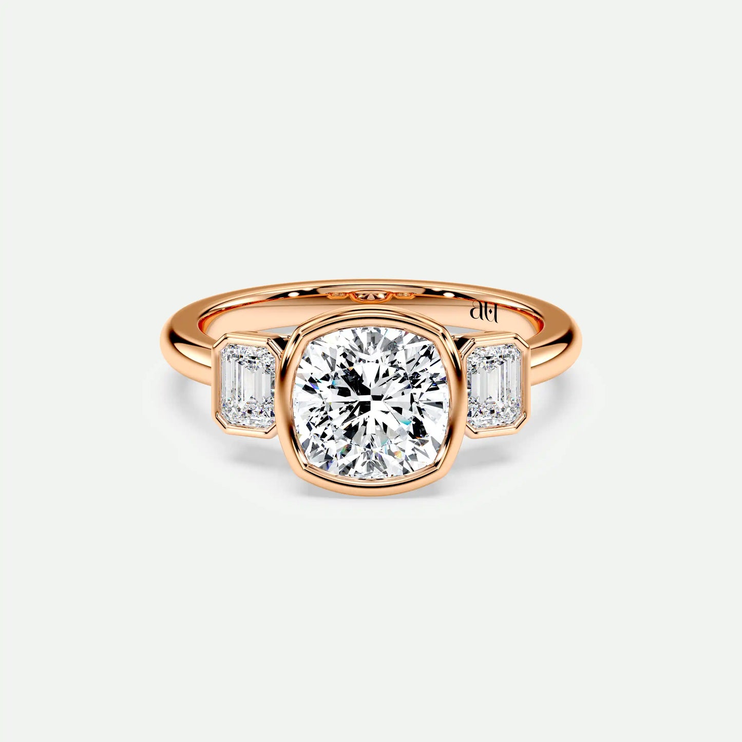 Cushion - Silver (Rose Gold)
