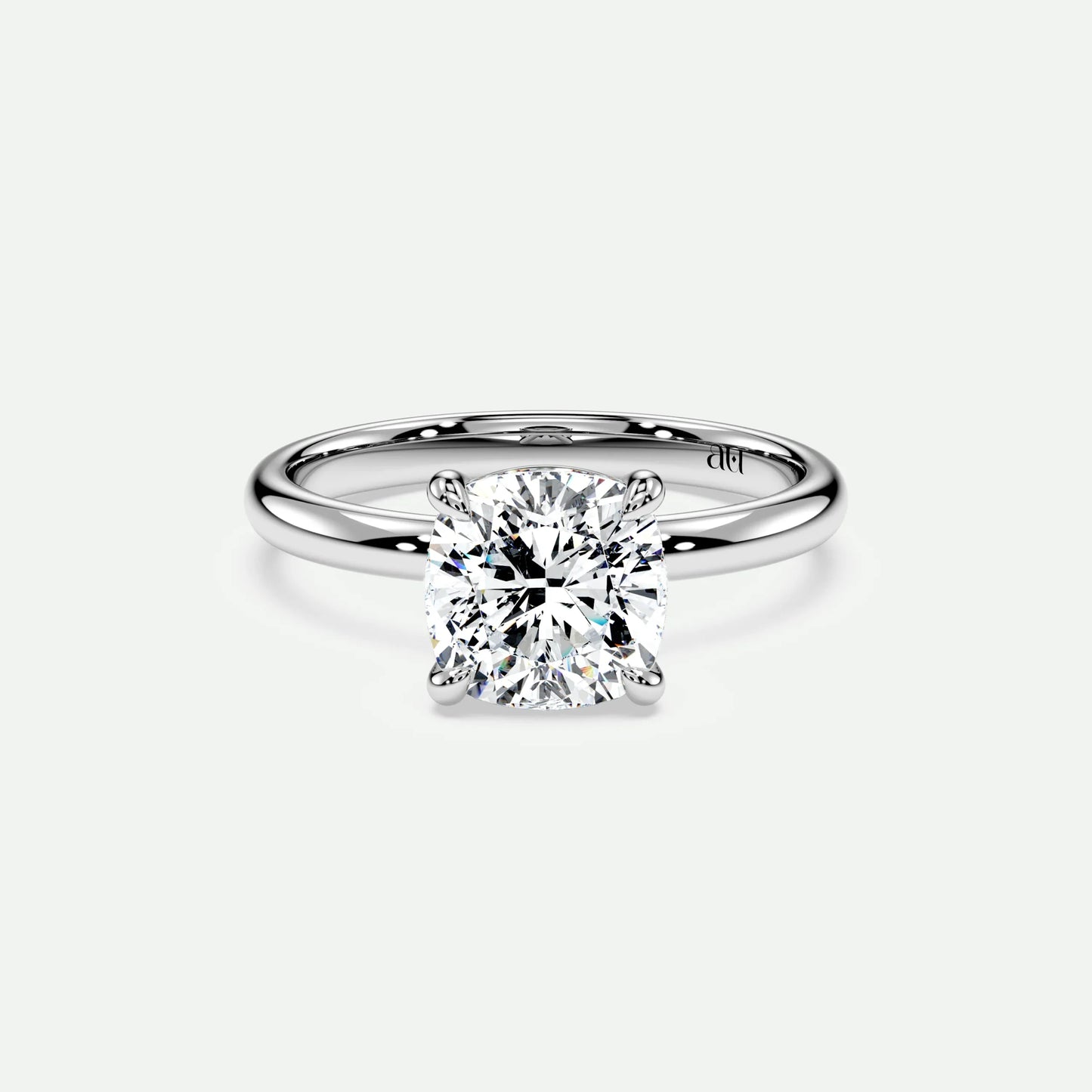 Cushion - Silver (White Gold)