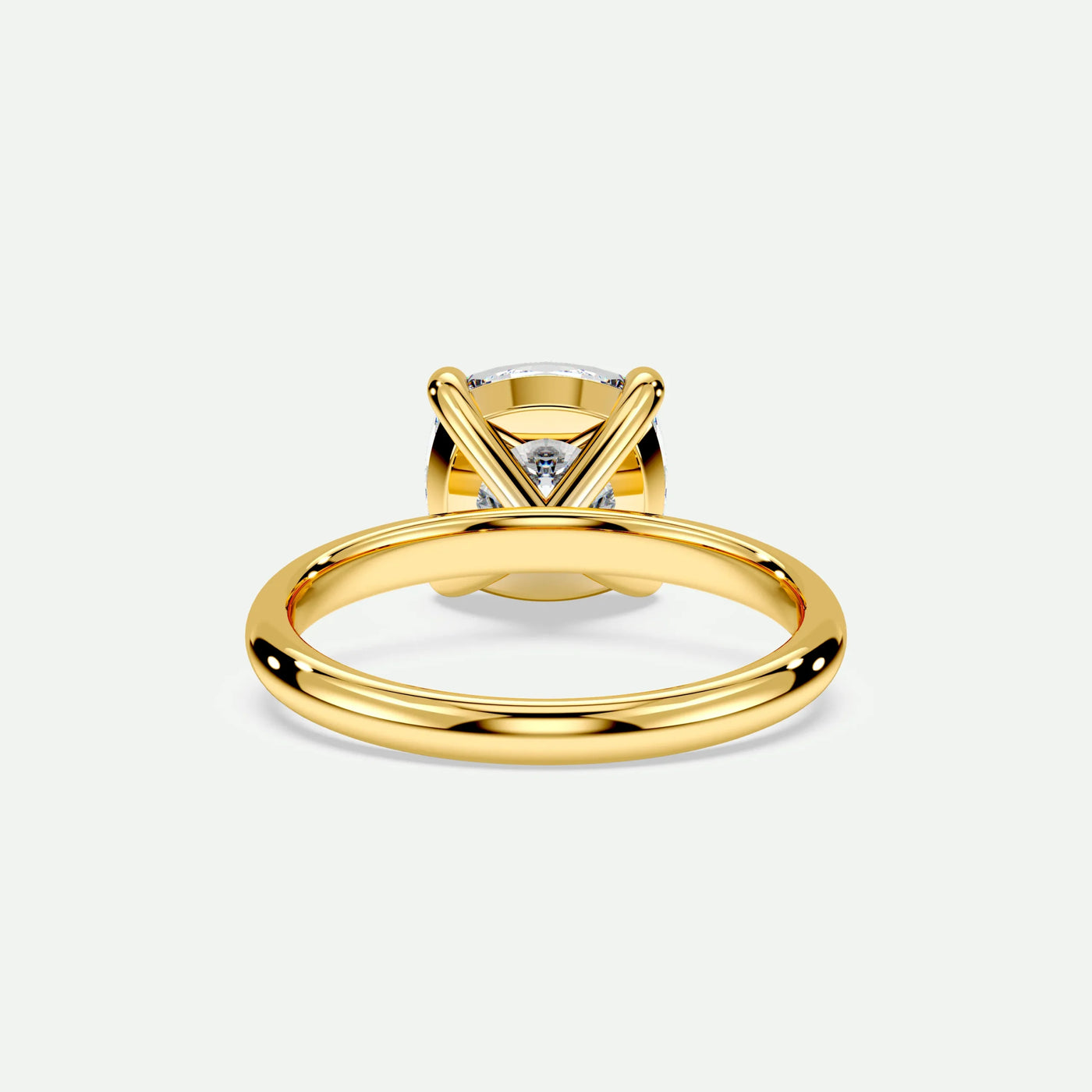Cushion - Silver (Yellow Gold)