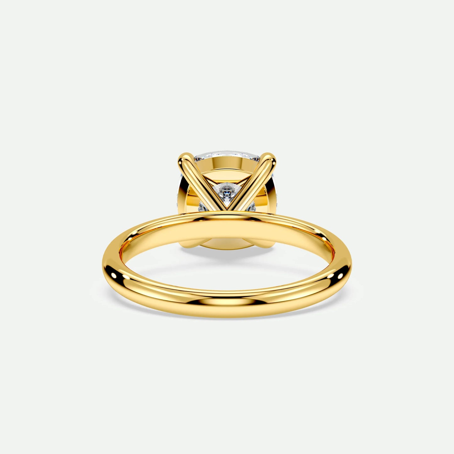 Cushion - Silver (Yellow Gold)