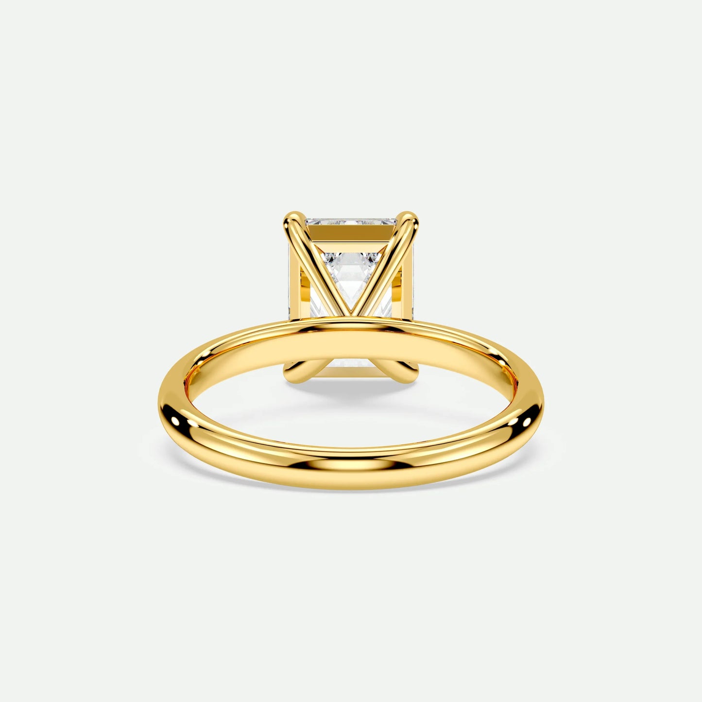 Emerald - Silver (Yellow Gold)