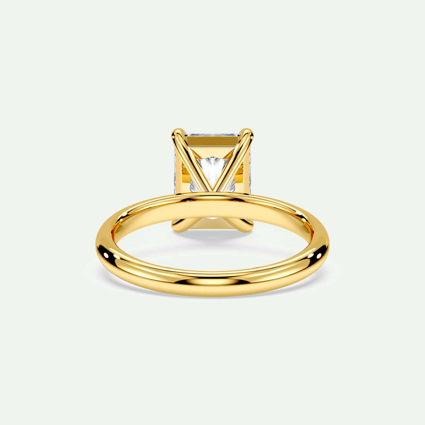Radiant - Silver (Yellow Gold)