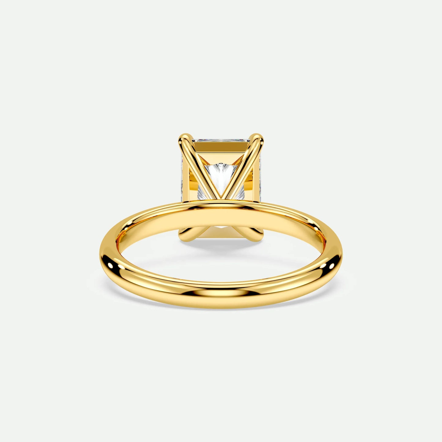 Radiant - Silver (Yellow Gold)