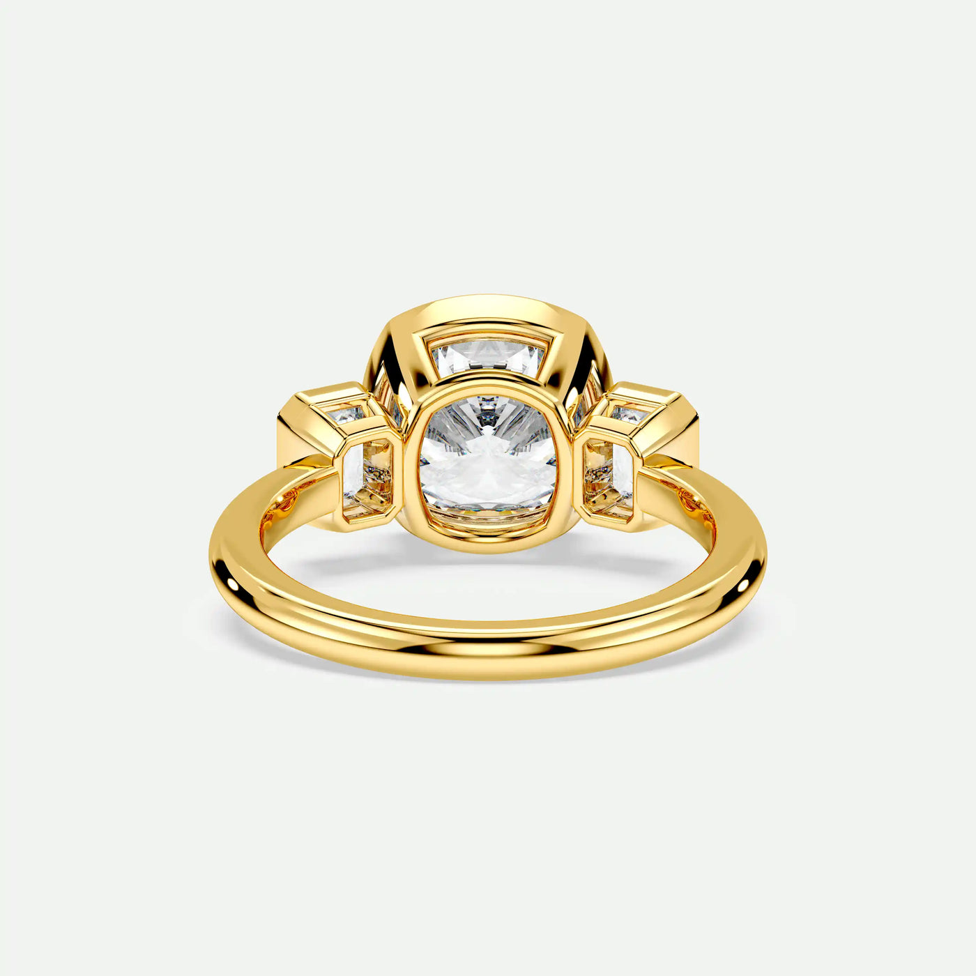 Cushion - Silver (Yellow Gold)
