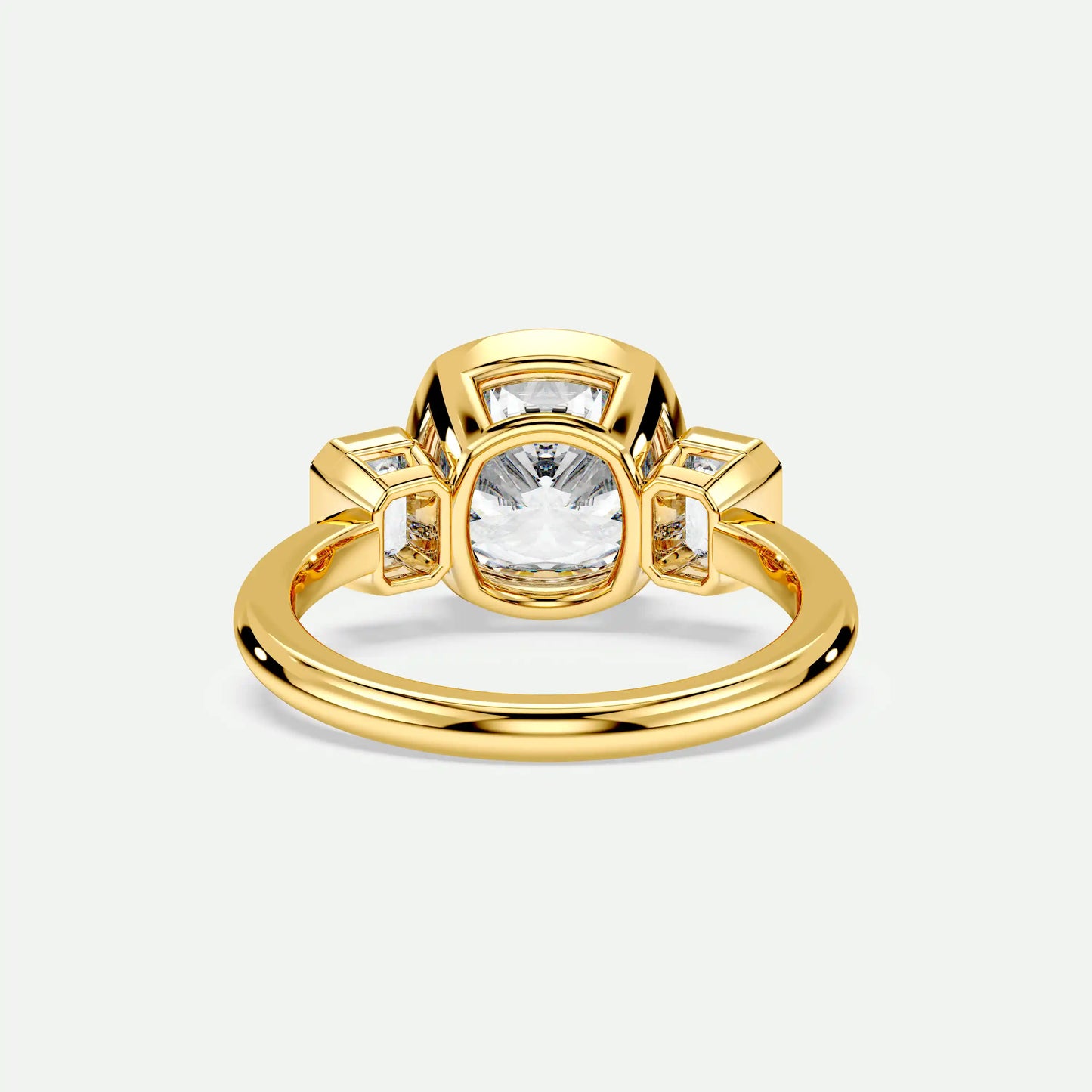 Cushion - Silver (Yellow Gold)
