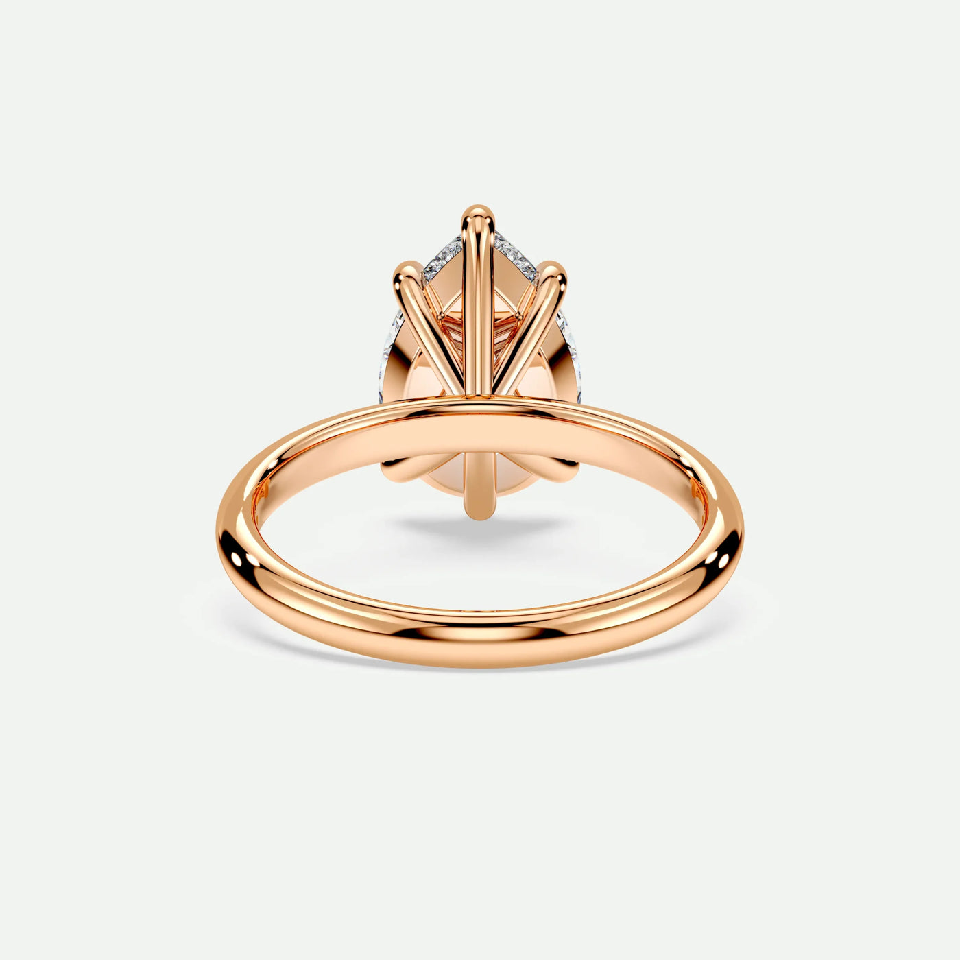 Pear - Silver (Rose Gold)