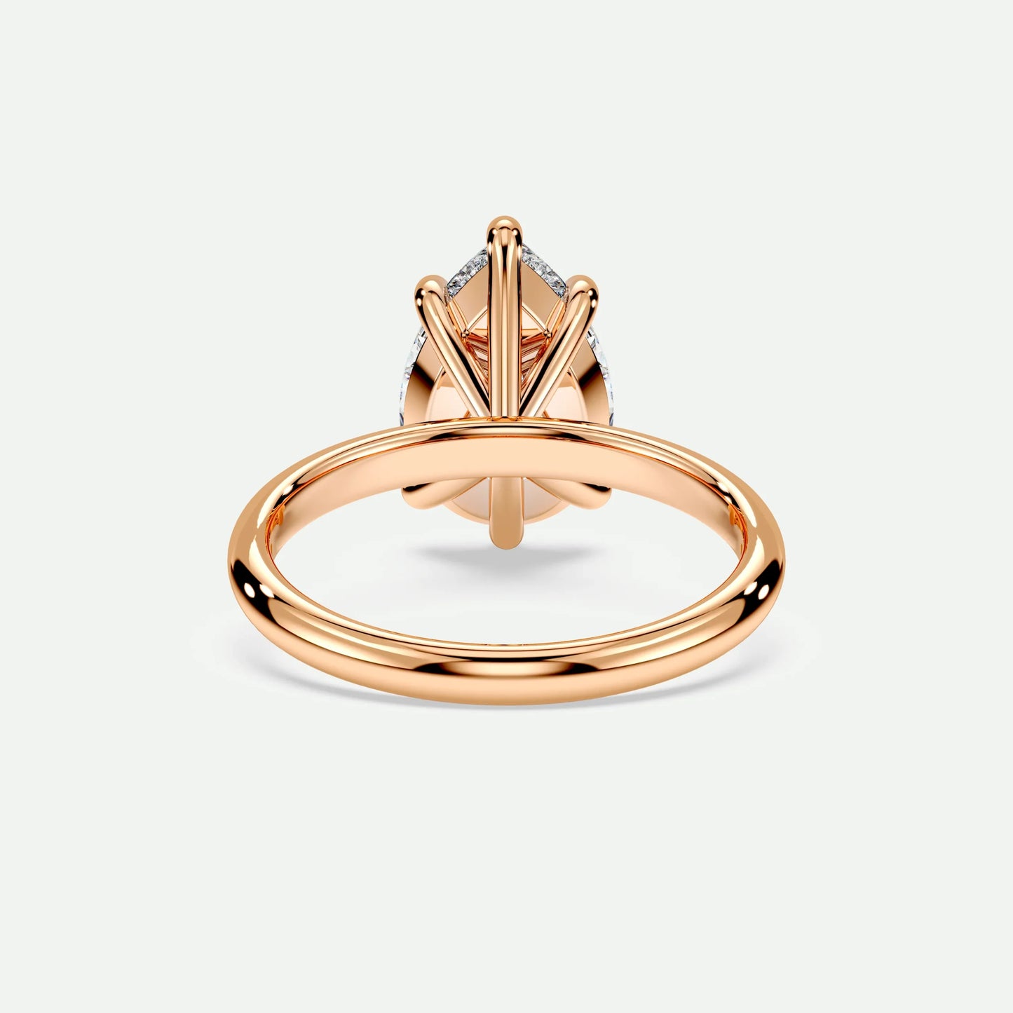 Pear - Silver (Rose Gold)
