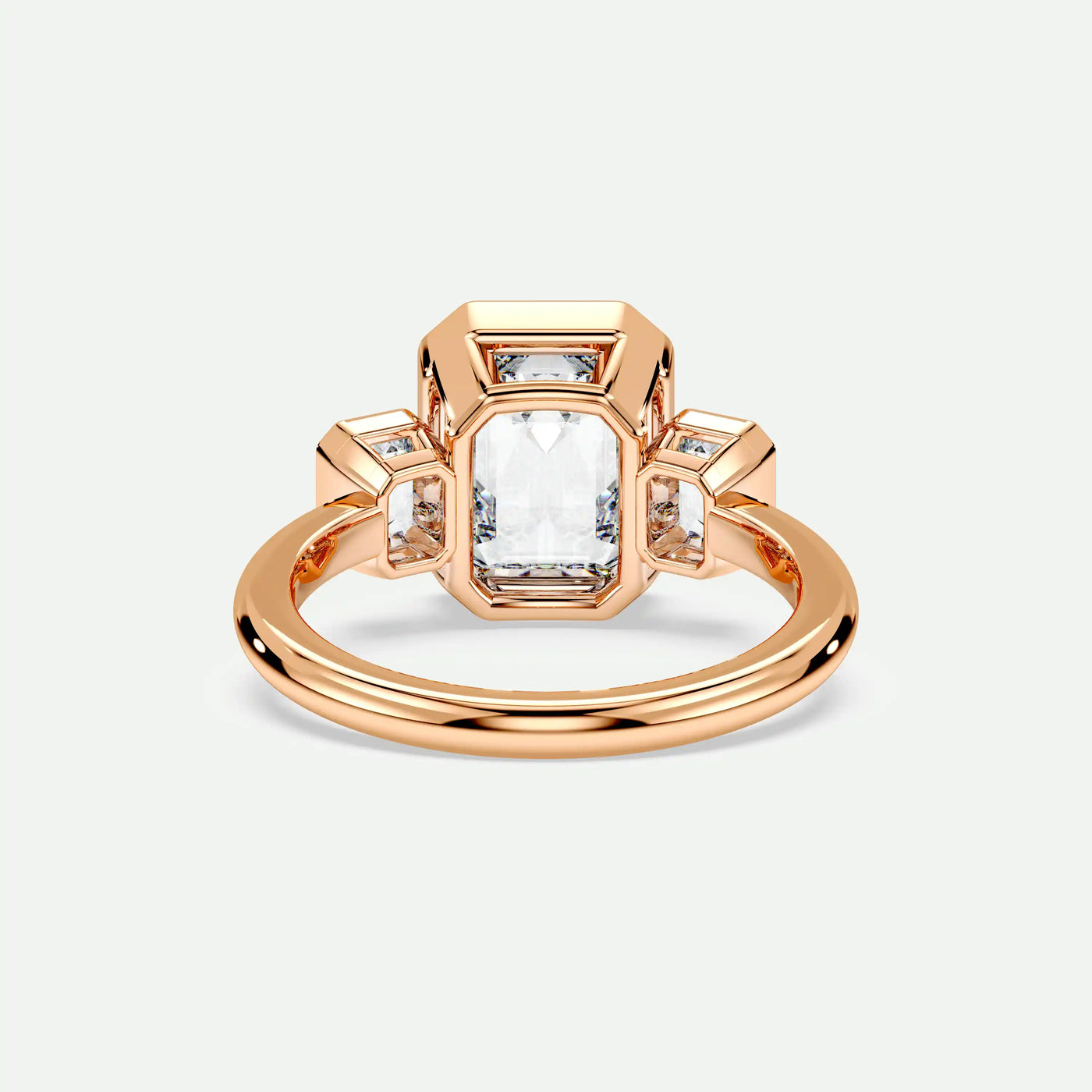 Emerald - Silver (Rose Gold)
