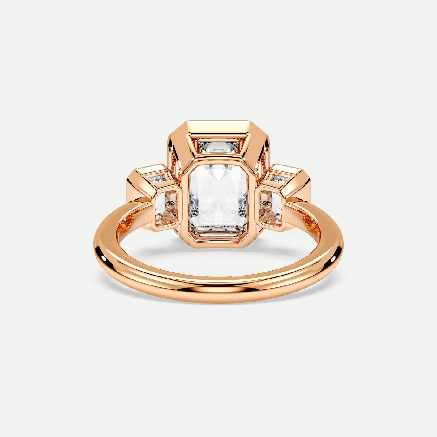 Emerald - Silver (Rose Gold)
