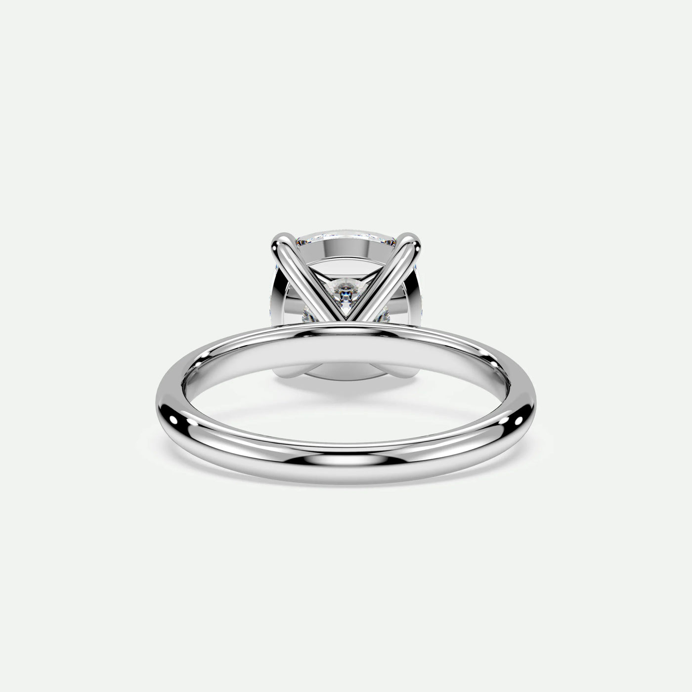 Cushion - Silver (White Gold)