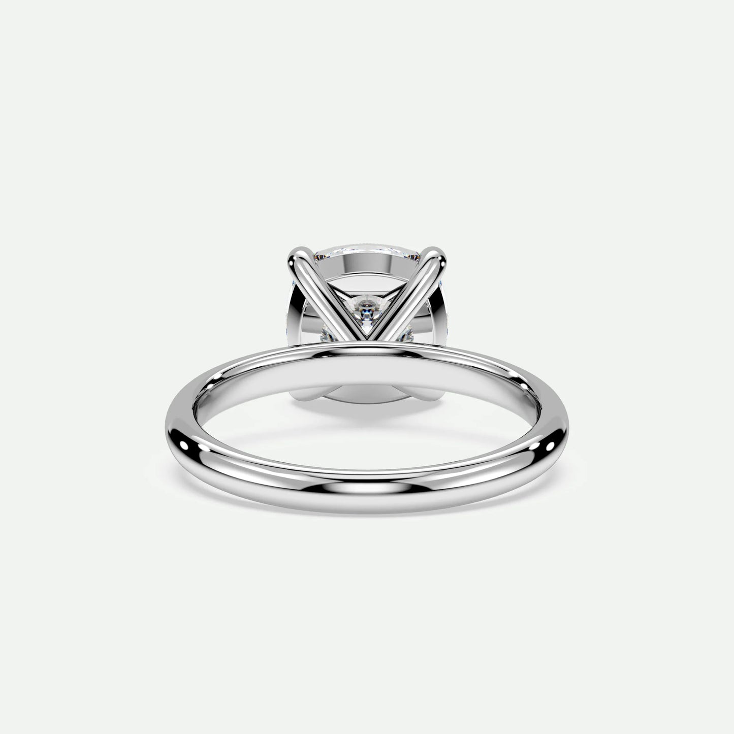 Cushion - Silver (White Gold)