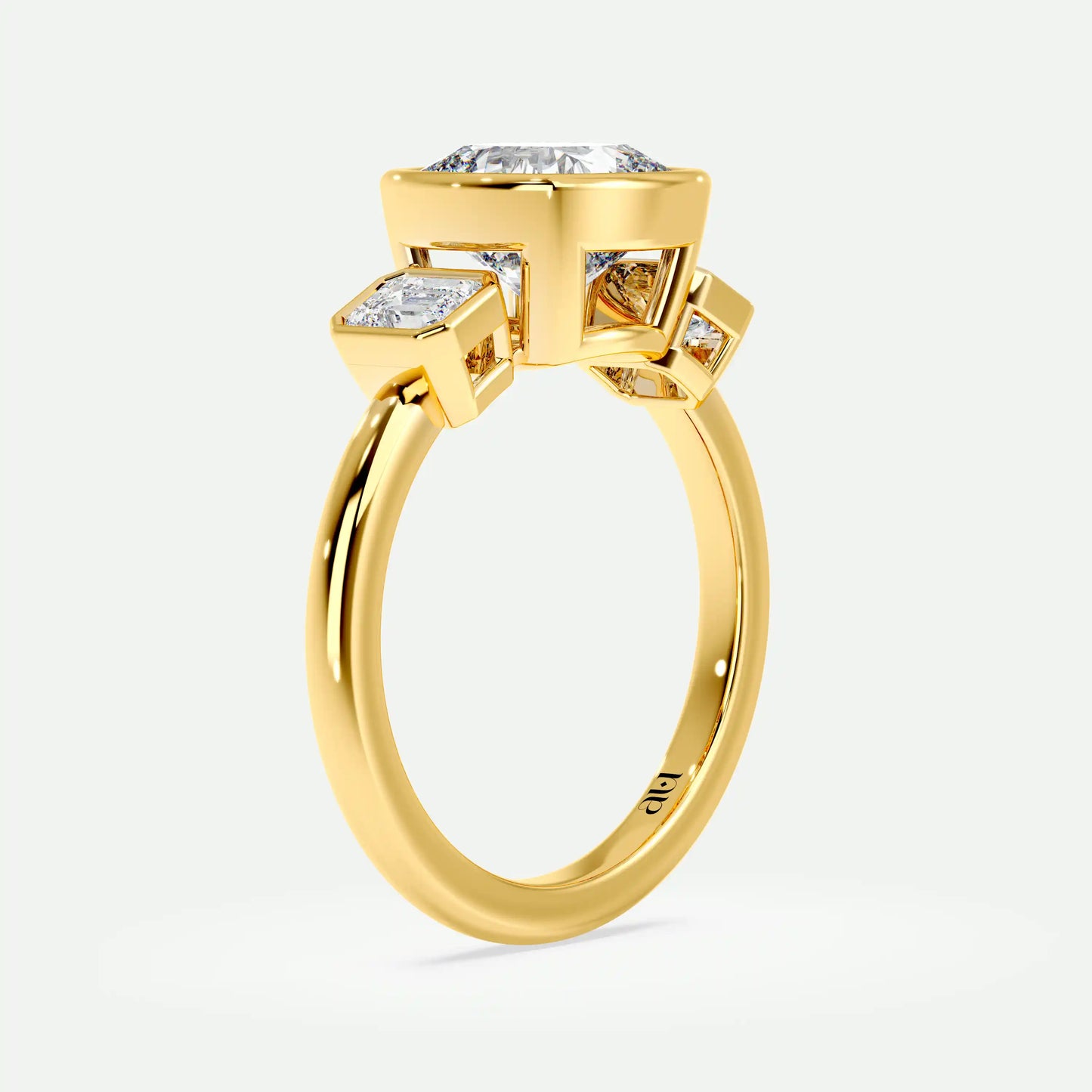 Cushion - Silver (Yellow Gold)

