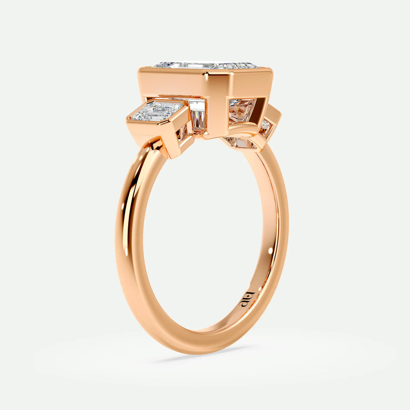 Emerald - Silver (Rose Gold)
