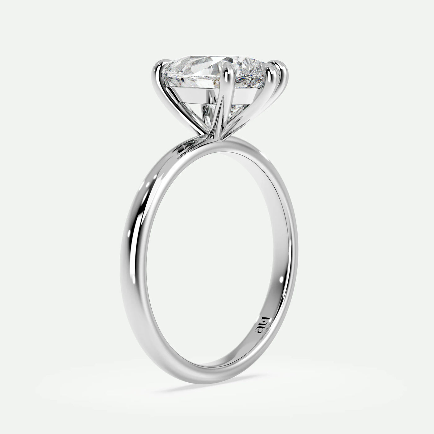 Pear - Silver (White Gold)
