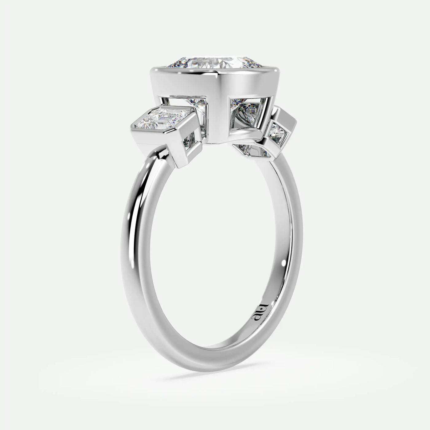 Cushion - Silver (White Gold)