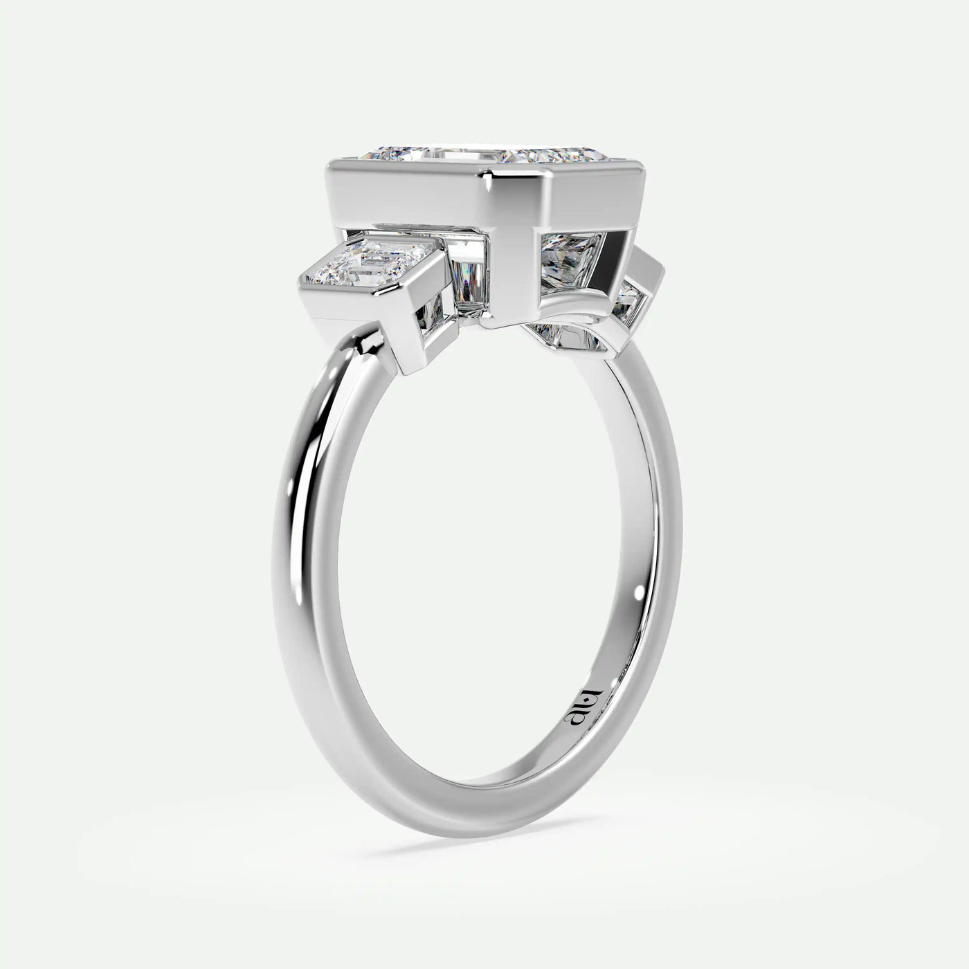 Emerald - Silver (White Gold)
