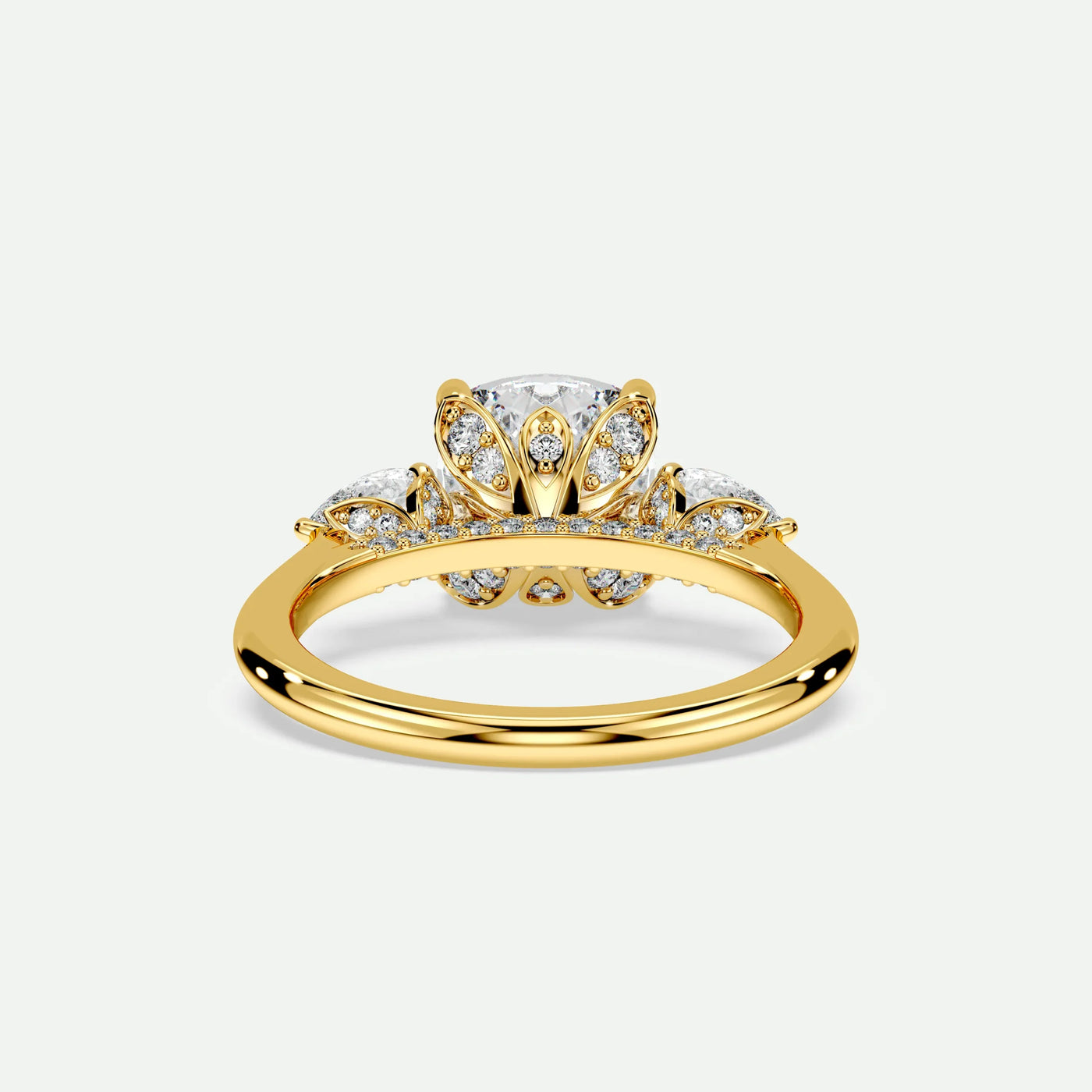 Cushion - Silver (Yellow Gold)
