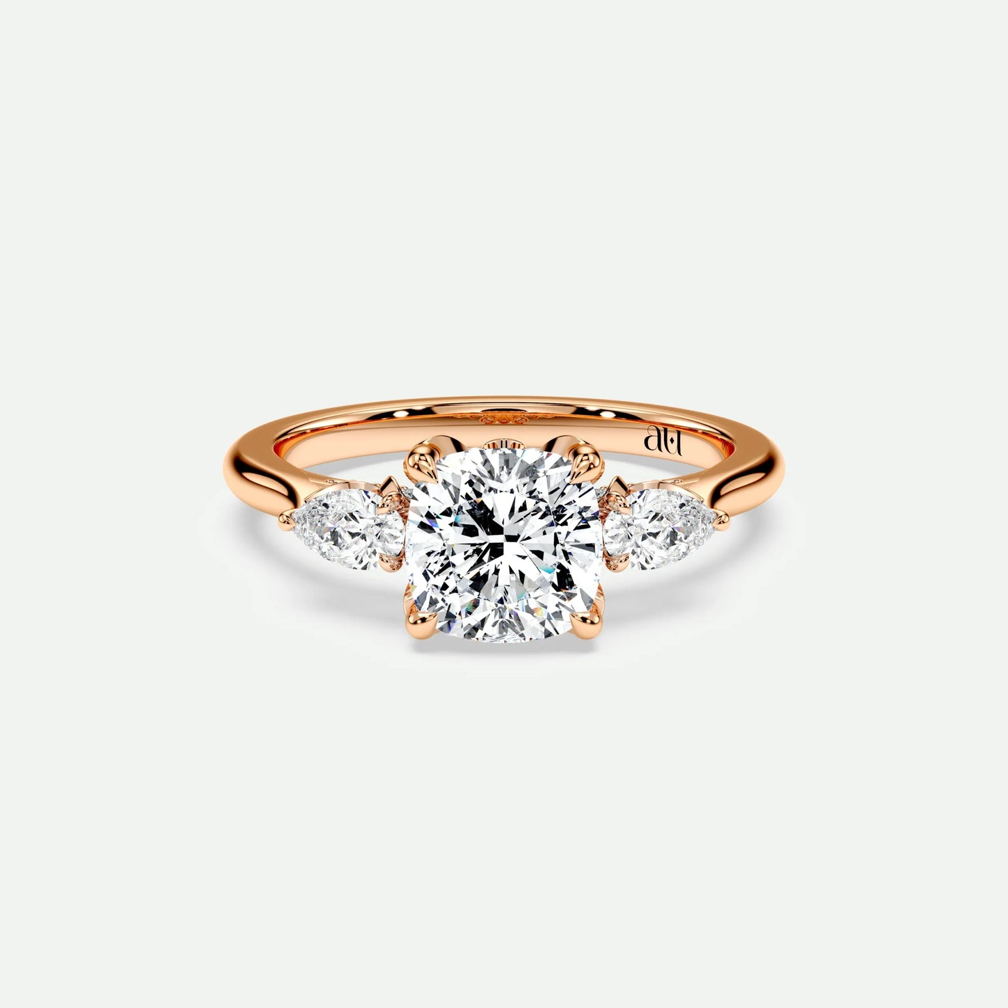 Cushion - Silver (Rose Gold)