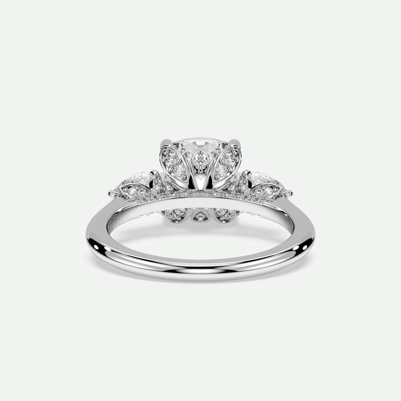 Cushion - Silver (White Gold)