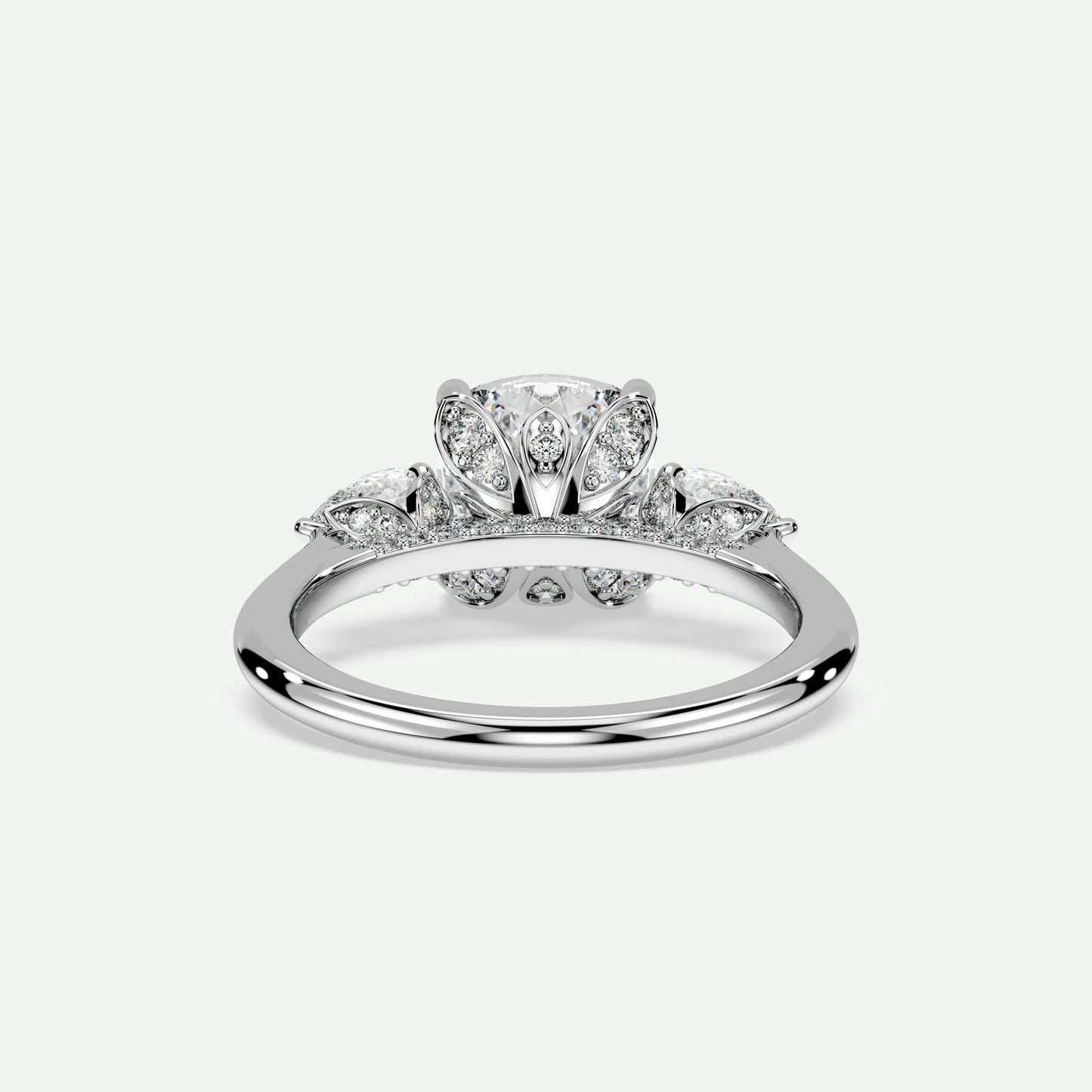 Cushion - Silver (White Gold)