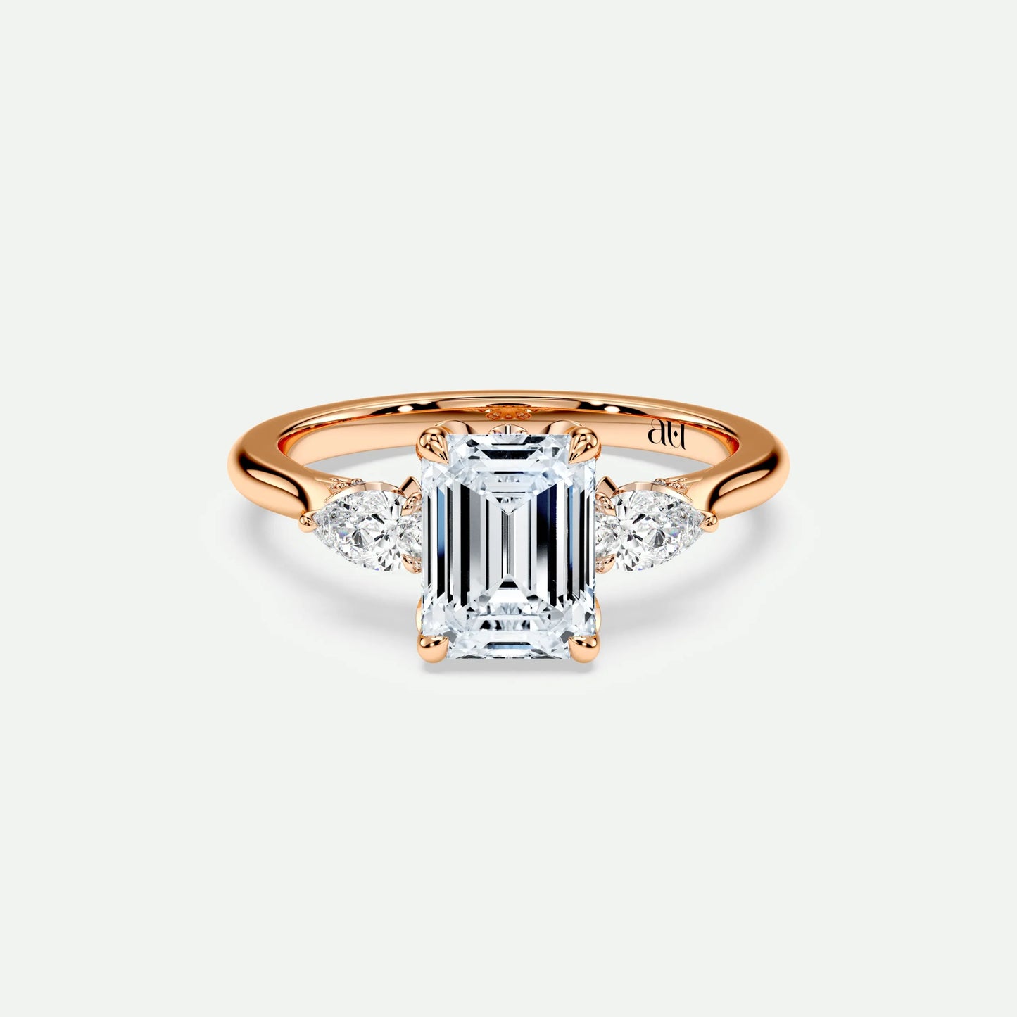 Emerald - Silver (Rose Gold)