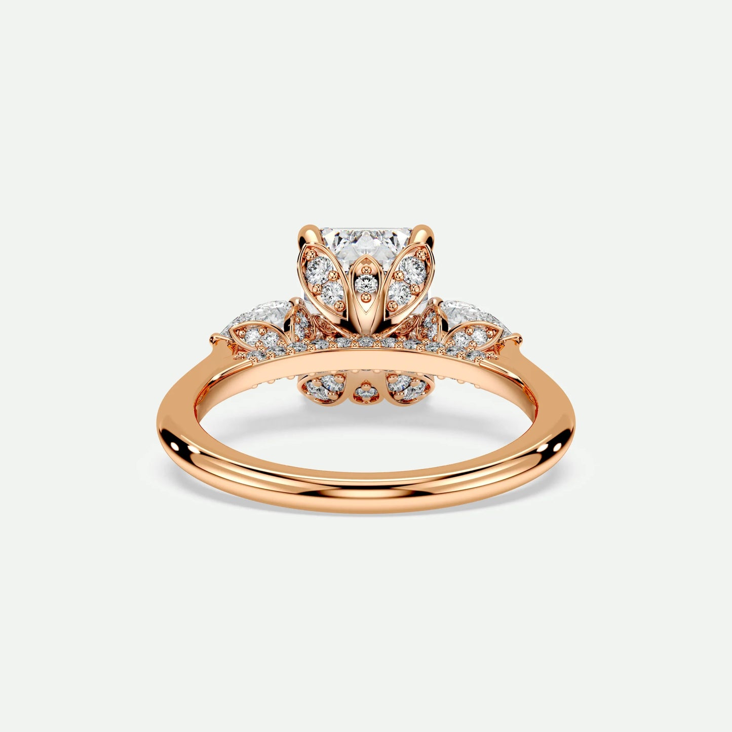 Emerald - Silver (Rose Gold)