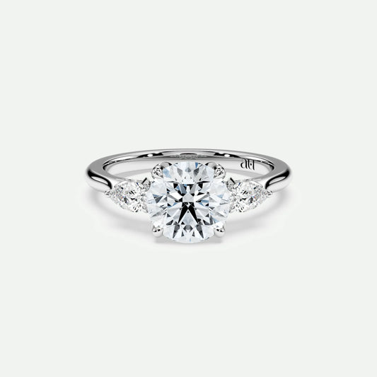 Round - Silver (White Gold)