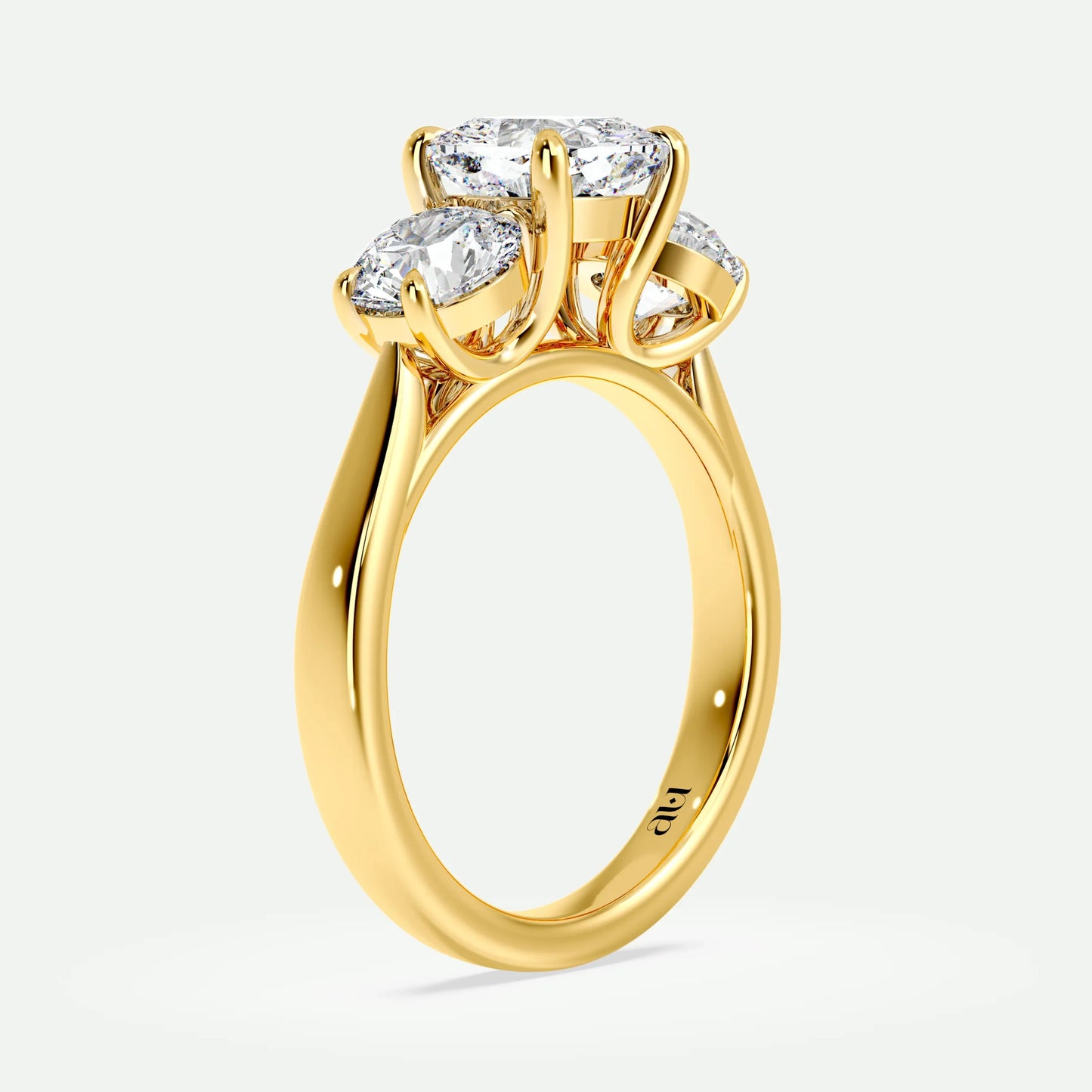 Cushion - Silver (Yellow Gold)