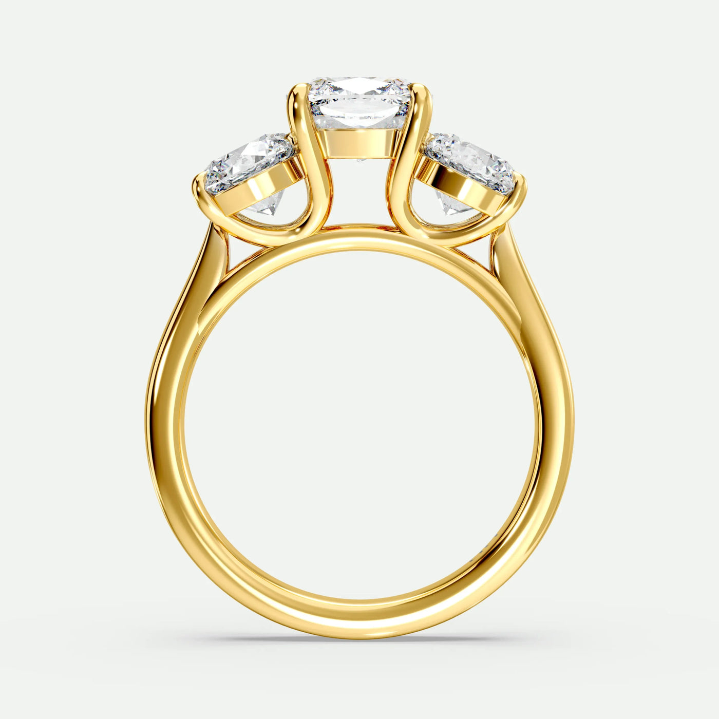 Cushion - Silver (Yellow Gold)