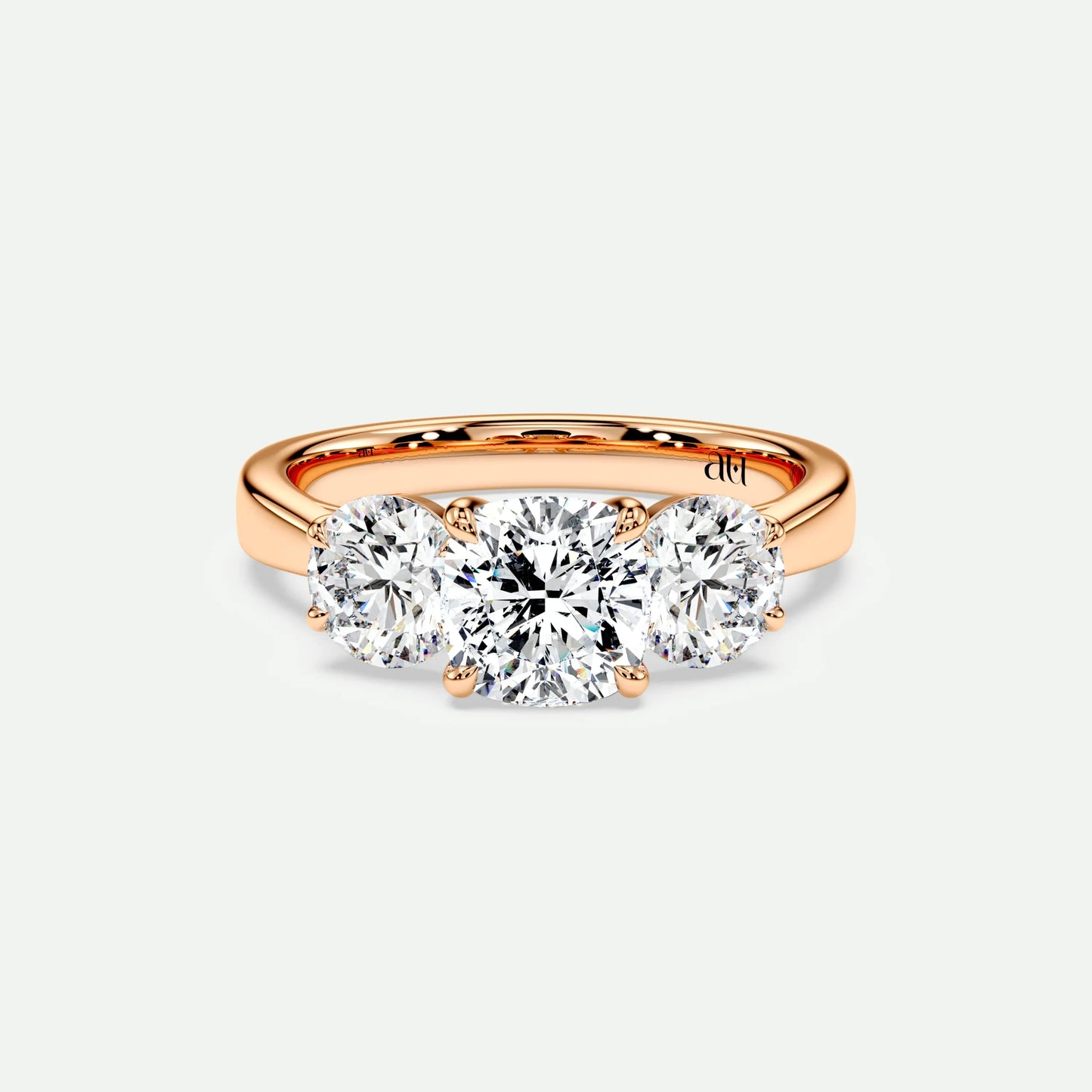 Cushion - Silver (Rose Gold)