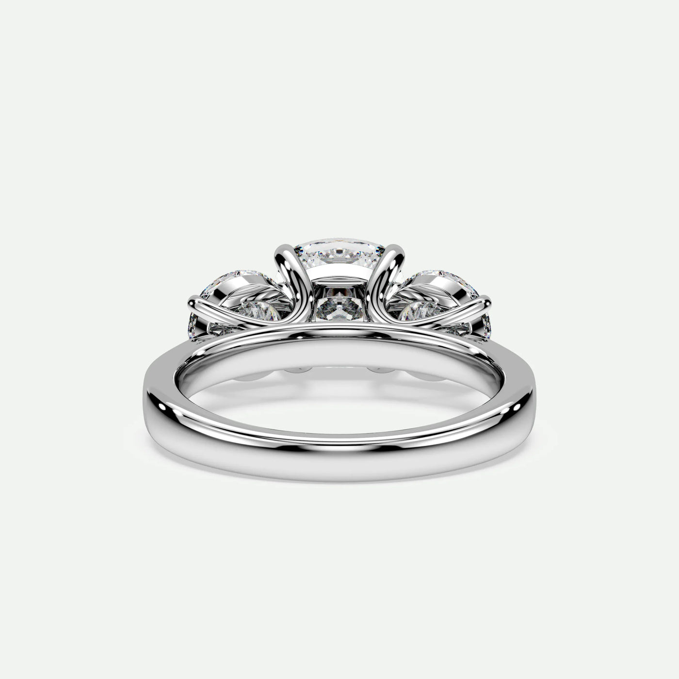 Cushion - Silver (White Gold)