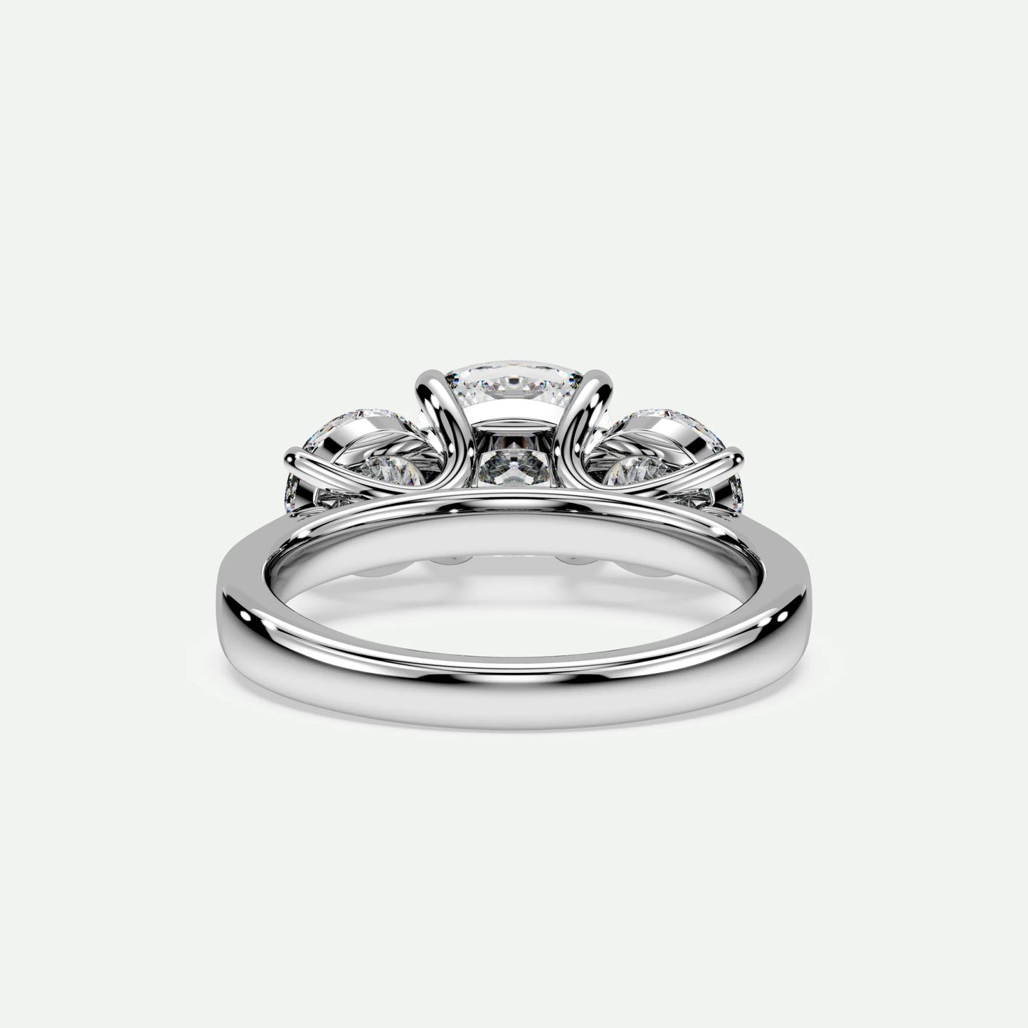 Cushion - Silver (White Gold)
