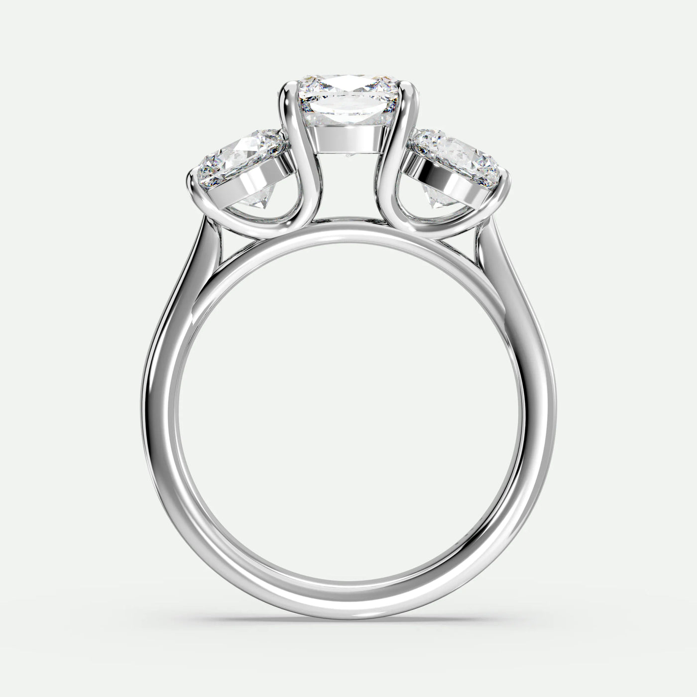 Cushion - Silver (White Gold)