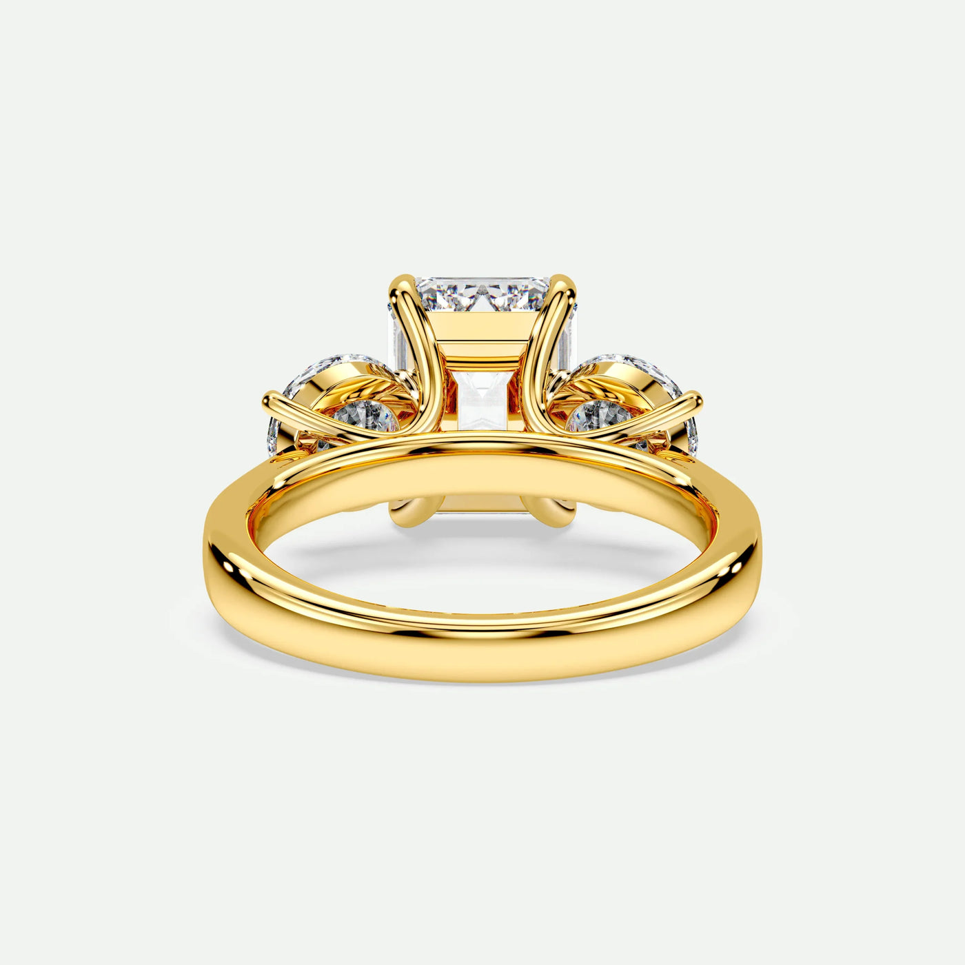 Emerald - Silver (Yellow Gold)