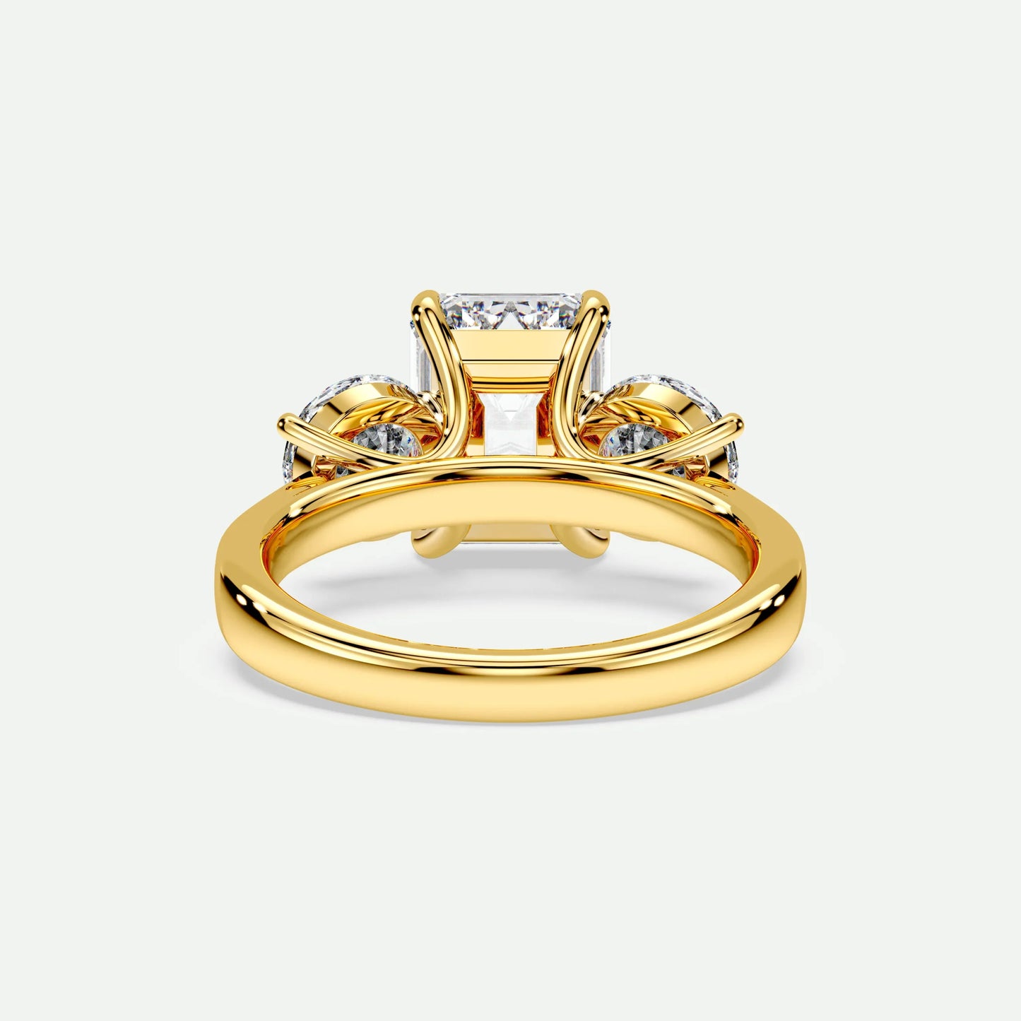 Emerald - Silver (Yellow Gold)