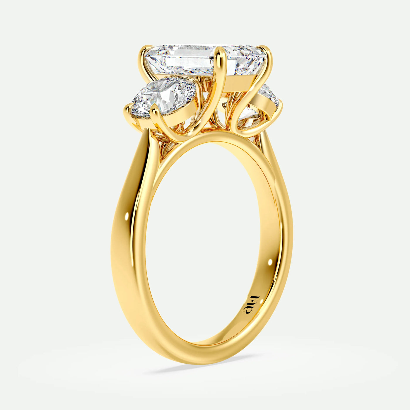 Emerald - Silver (Yellow Gold)
