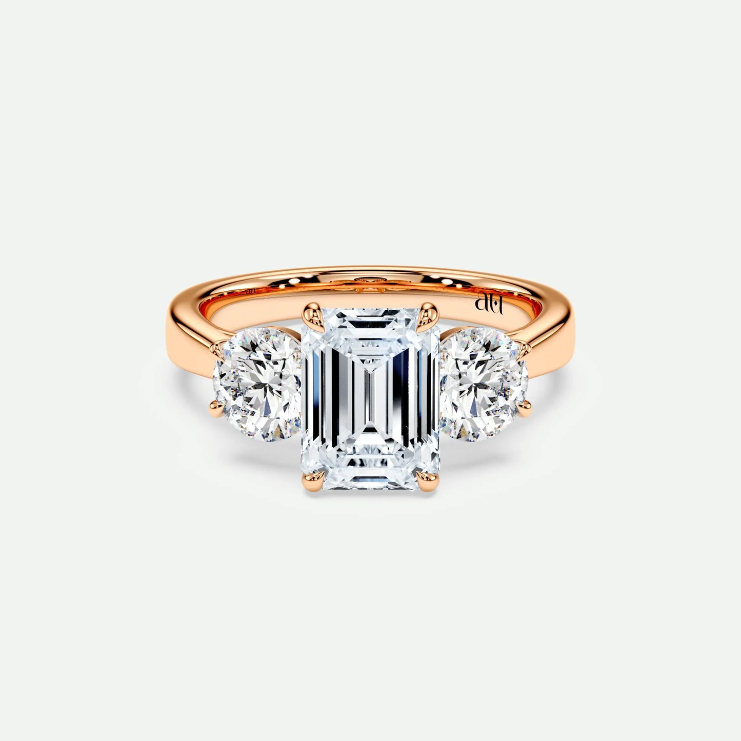 Emerald - Silver (Rose Gold)