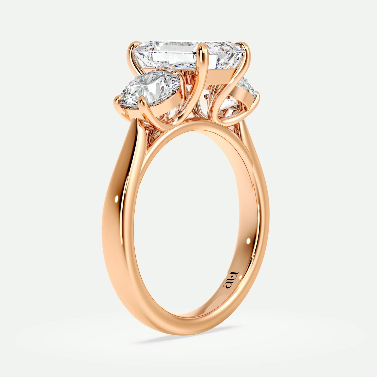 Emerald - Silver (Rose Gold)