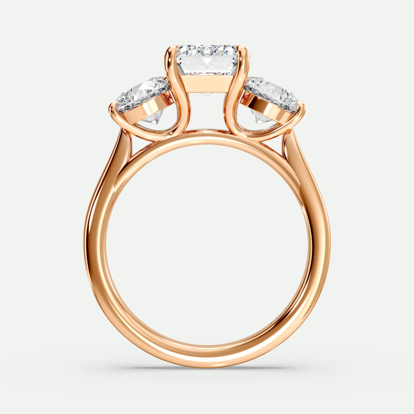 Emerald - Silver (Rose Gold)